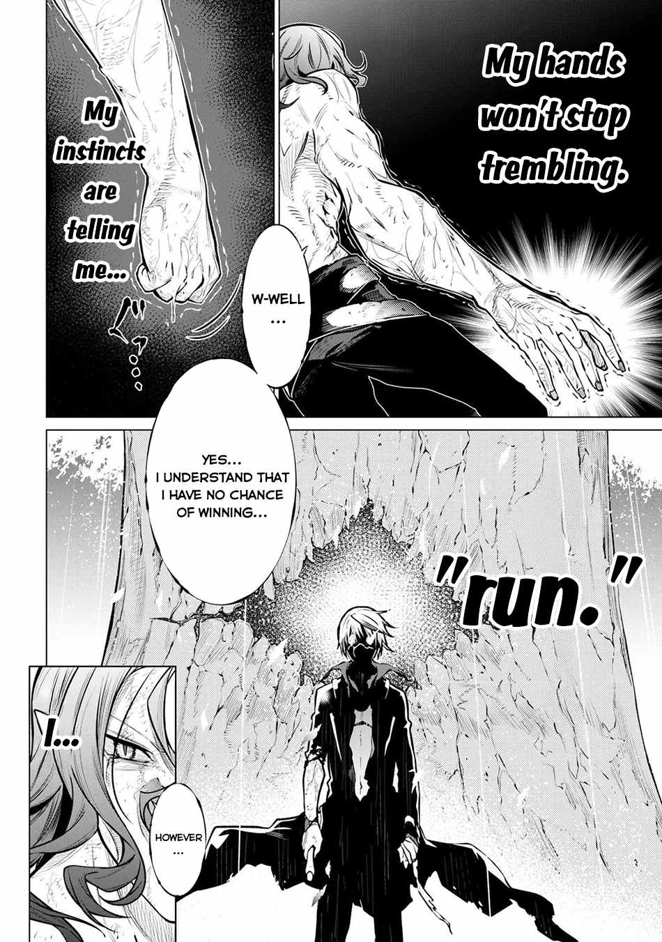 SSS-Rank Dungeon de Knife Ippon Tewatasare Tsuihou Sareta Shiro Madoushi: Yggdrasil no Noroi ni Yori Jakuten de Aru Maryoku Fusoku o Kokufukushi Sekai Saikyou e to Itaru Chapter 24 — Page 3