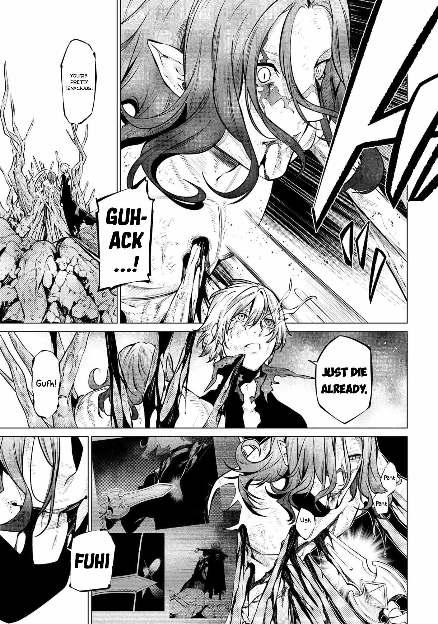 SSS-Rank Dungeon de Knife Ippon Tewatasare Tsuihou Sareta Shiro Madoushi: Yggdrasil no Noroi ni Yori Jakuten de Aru Maryoku Fusoku o Kokufukushi Sekai Saikyou e to Itaru Chapter 24 — Page 14