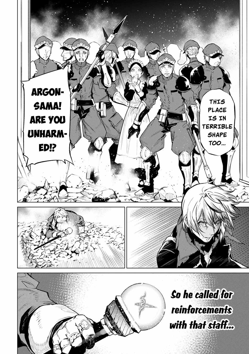 SSS-Rank Dungeon de Knife Ippon Tewatasare Tsuihou Sareta Shiro Madoushi: Yggdrasil no Noroi ni Yori Jakuten de Aru Maryoku Fusoku o Kokufukushi Sekai Saikyou e to Itaru Chapter 26 — Page 25