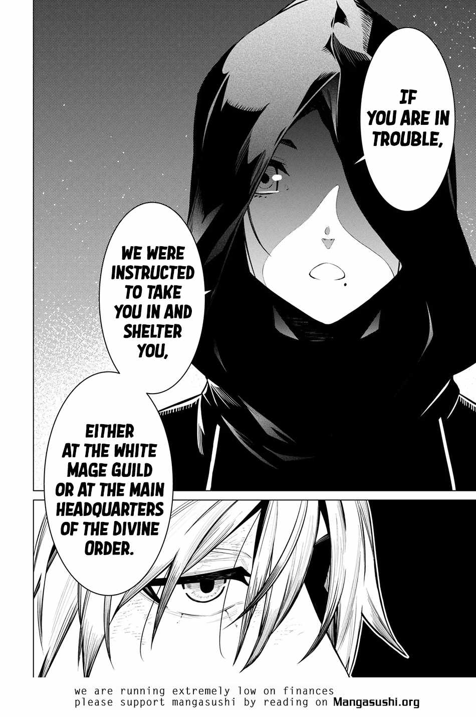 SSS-Rank Dungeon de Knife Ippon Tewatasare Tsuihou Sareta Shiro Madoushi: Yggdrasil no Noroi ni Yori Jakuten de Aru Maryoku Fusoku o Kokufukushi Sekai Saikyou e to Itaru Chapter 26 — Page 41