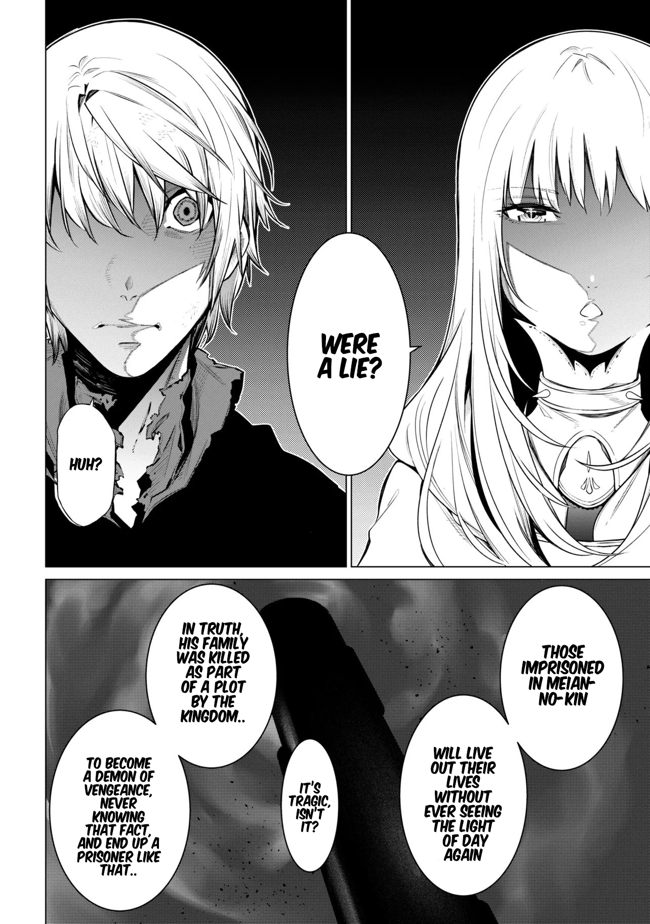 SSS-Rank Dungeon de Knife Ippon Tewatasare Tsuihou Sareta Shiro Madoushi: Yggdrasil no Noroi ni Yori Jakuten de Aru Maryoku Fusoku o Kokufukushi Sekai Saikyou e to Itaru Chapter 28.1 — Page 17