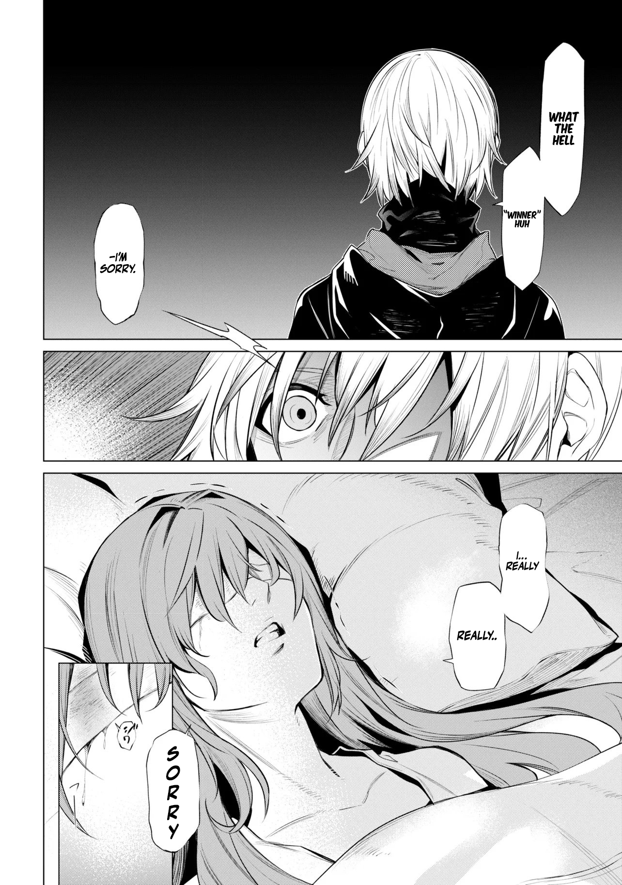 SSS-Rank Dungeon de Knife Ippon Tewatasare Tsuihou Sareta Shiro Madoushi: Yggdrasil no Noroi ni Yori Jakuten de Aru Maryoku Fusoku o Kokufukushi Sekai Saikyou e to Itaru Chapter 28.2 — Page 17