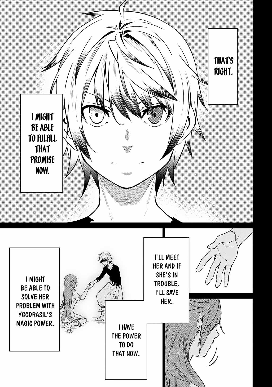 SSS-Rank Dungeon de Knife Ippon Tewatasare Tsuihou Sareta Shiro Madoushi: Yggdrasil no Noroi ni Yori Jakuten de Aru Maryoku Fusoku o Kokufukushi Sekai Saikyou e to Itaru Chapter 3.1 — Page 7