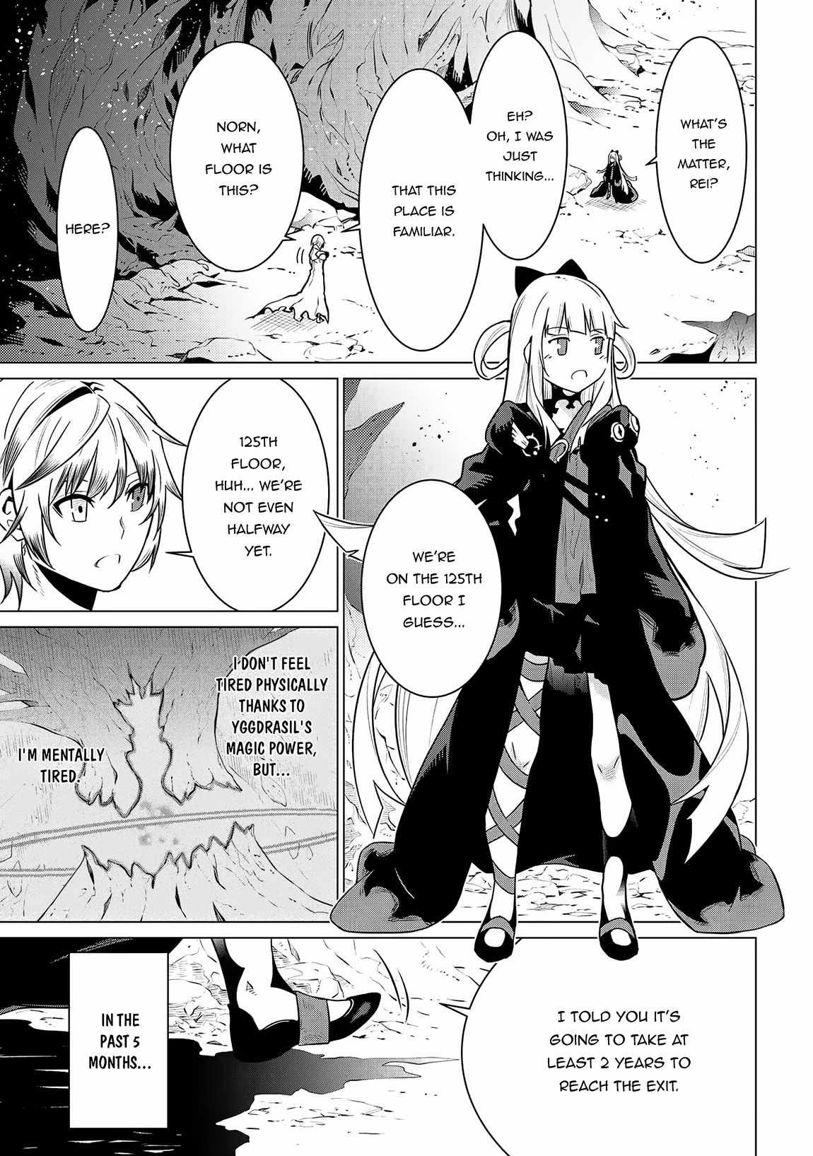 SSS-Rank Dungeon de Knife Ippon Tewatasare Tsuihou Sareta Shiro Madoushi: Yggdrasil no Noroi ni Yori Jakuten de Aru Maryoku Fusoku o Kokufukushi Sekai Saikyou e to Itaru Chapter 3.1 — Page 9
