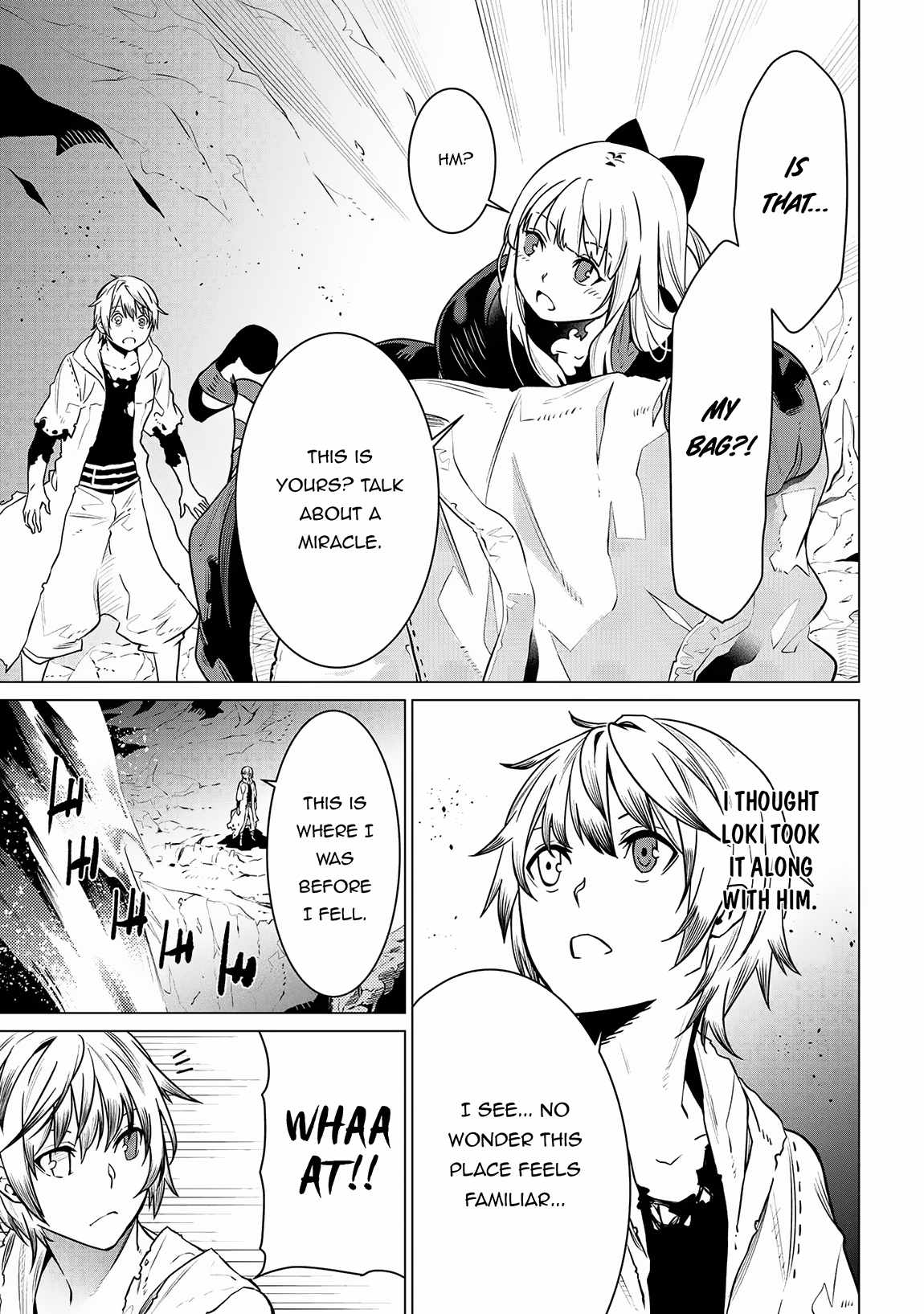 SSS-Rank Dungeon de Knife Ippon Tewatasare Tsuihou Sareta Shiro Madoushi: Yggdrasil no Noroi ni Yori Jakuten de Aru Maryoku Fusoku o Kokufukushi Sekai Saikyou e to Itaru Chapter 3.1 — Page 13