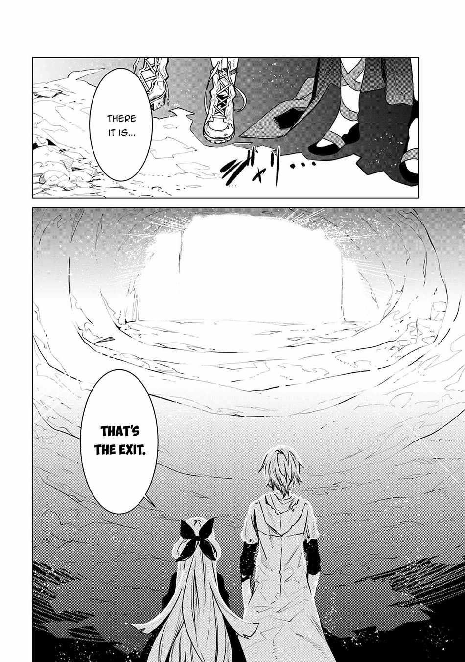 SSS-Rank Dungeon de Knife Ippon Tewatasare Tsuihou Sareta Shiro Madoushi: Yggdrasil no Noroi ni Yori Jakuten de Aru Maryoku Fusoku o Kokufukushi Sekai Saikyou e to Itaru Chapter 3.2 — Page 10