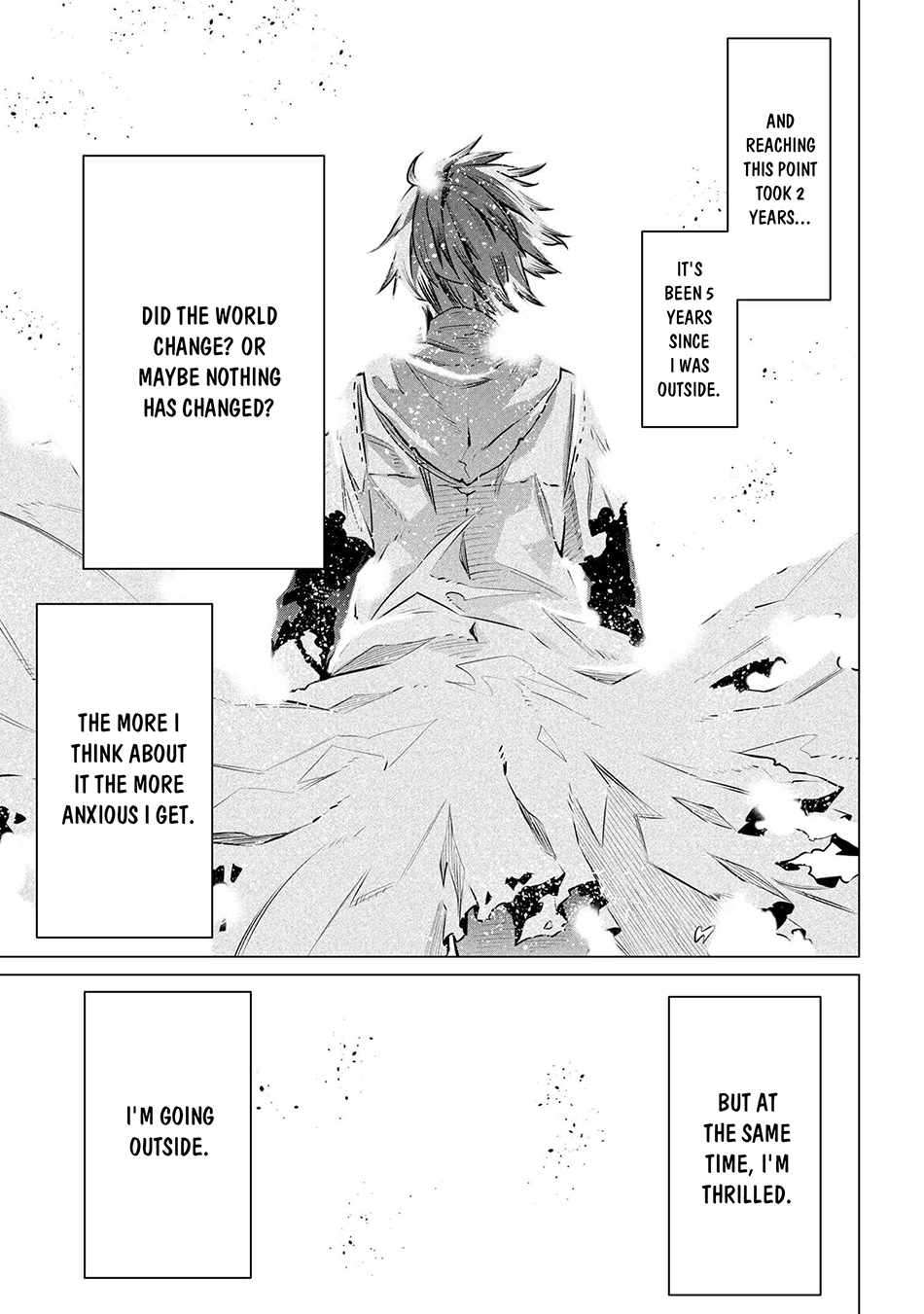 SSS-Rank Dungeon de Knife Ippon Tewatasare Tsuihou Sareta Shiro Madoushi: Yggdrasil no Noroi ni Yori Jakuten de Aru Maryoku Fusoku o Kokufukushi Sekai Saikyou e to Itaru Chapter 3.2 — Page 17