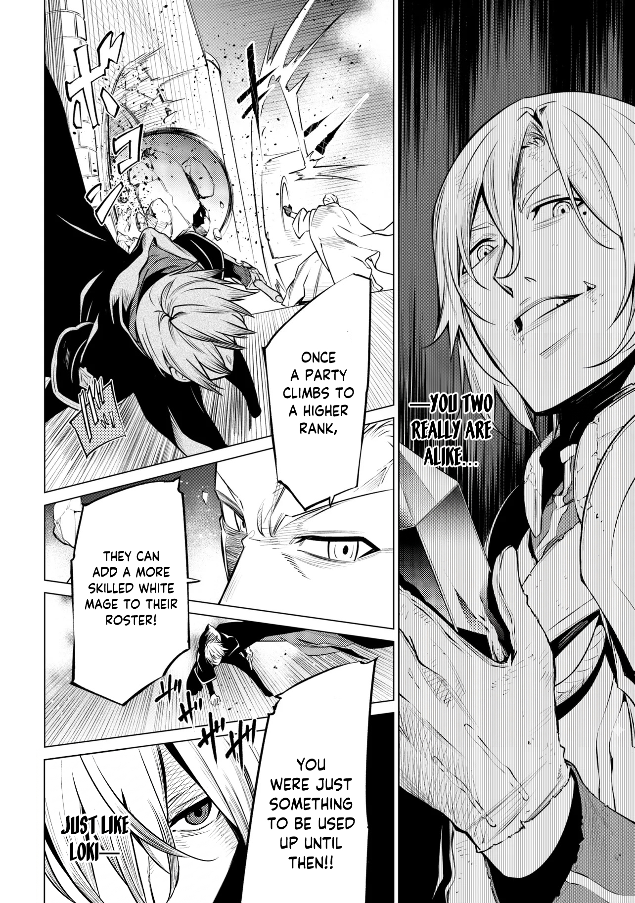 SSS-Rank Dungeon de Knife Ippon Tewatasare Tsuihou Sareta Shiro Madoushi: Yggdrasil no Noroi ni Yori Jakuten de Aru Maryoku Fusoku o Kokufukushi Sekai Saikyou e to Itaru Chapter 30.1 — Page 15