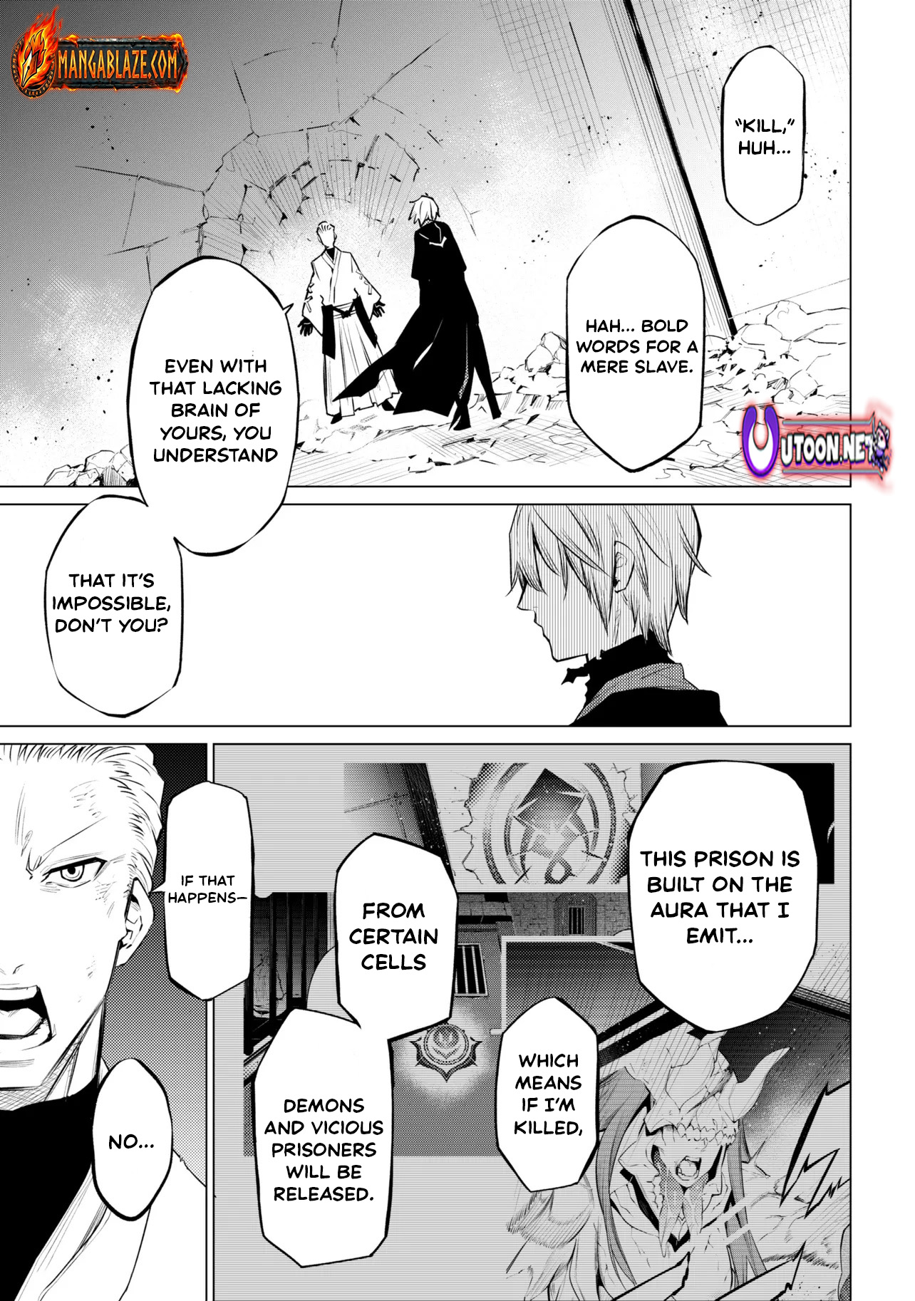 SSS-Rank Dungeon de Knife Ippon Tewatasare Tsuihou Sareta Shiro Madoushi: Yggdrasil no Noroi ni Yori Jakuten de Aru Maryoku Fusoku o Kokufukushi Sekai Saikyou e to Itaru Chapter 30.2 — Page 13