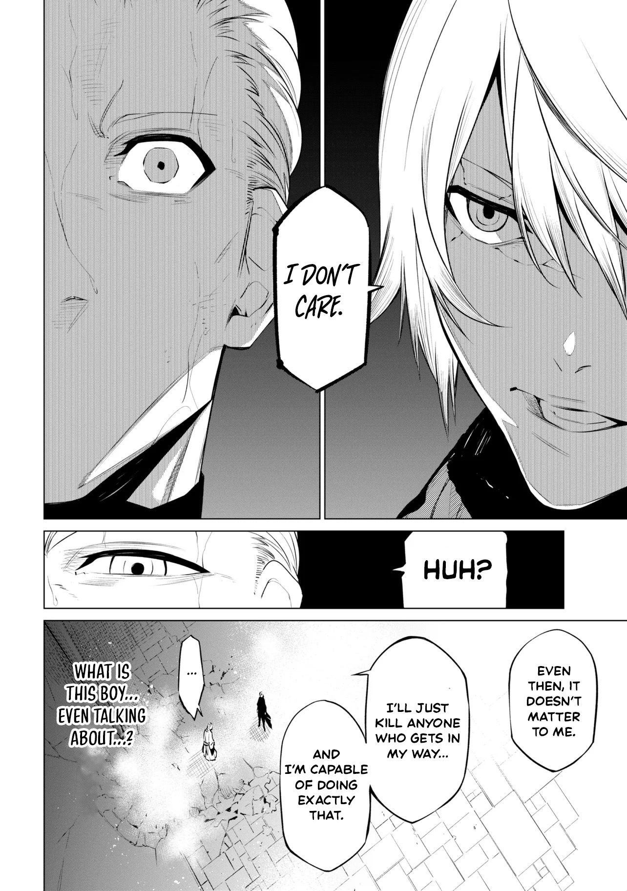 SSS-Rank Dungeon de Knife Ippon Tewatasare Tsuihou Sareta Shiro Madoushi: Yggdrasil no Noroi ni Yori Jakuten de Aru Maryoku Fusoku o Kokufukushi Sekai Saikyou e to Itaru Chapter 30.2 — Page 14