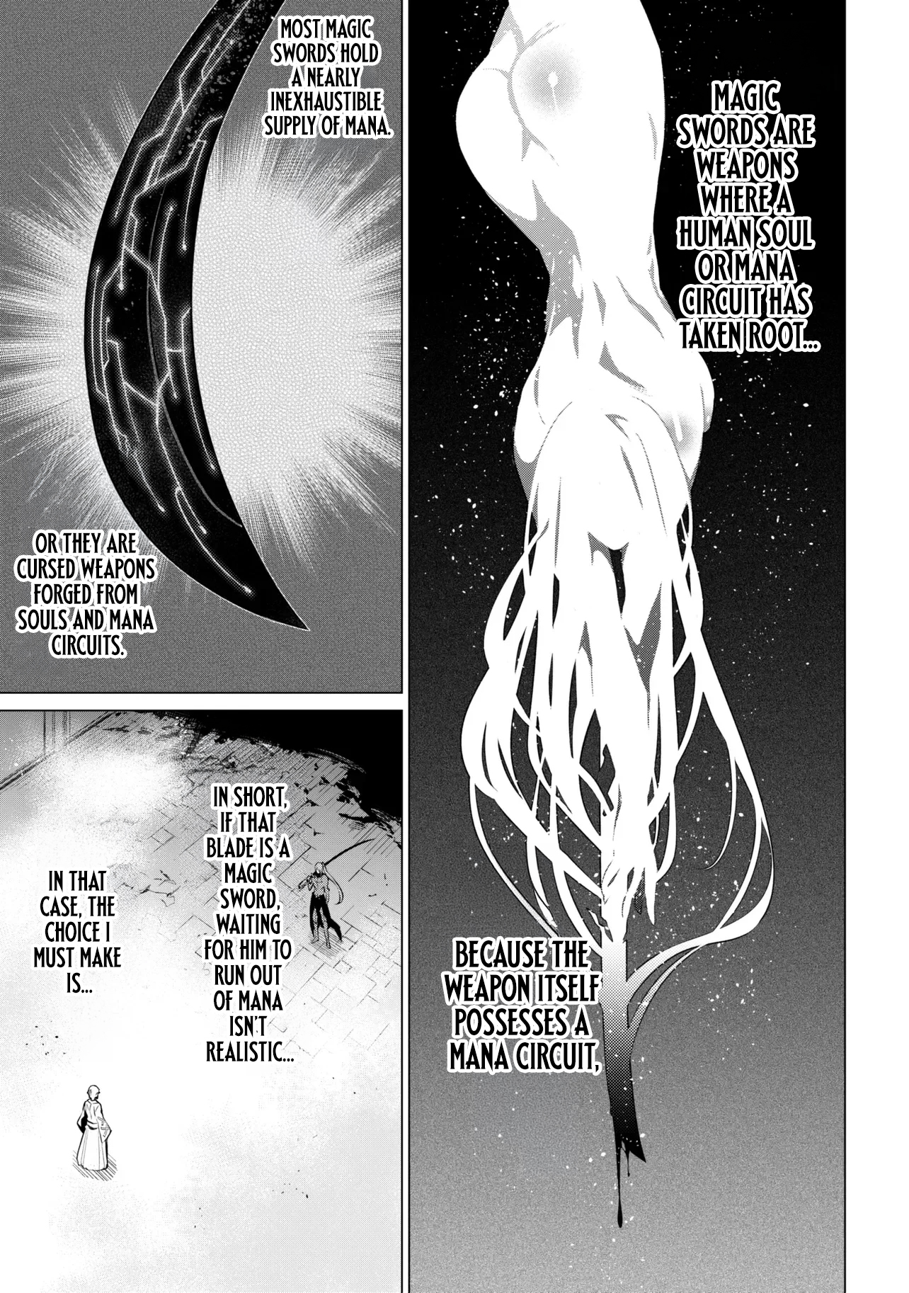SSS-Rank Dungeon de Knife Ippon Tewatasare Tsuihou Sareta Shiro Madoushi: Yggdrasil no Noroi ni Yori Jakuten de Aru Maryoku Fusoku o Kokufukushi Sekai Saikyou e to Itaru Chapter 31.3 — Page 14