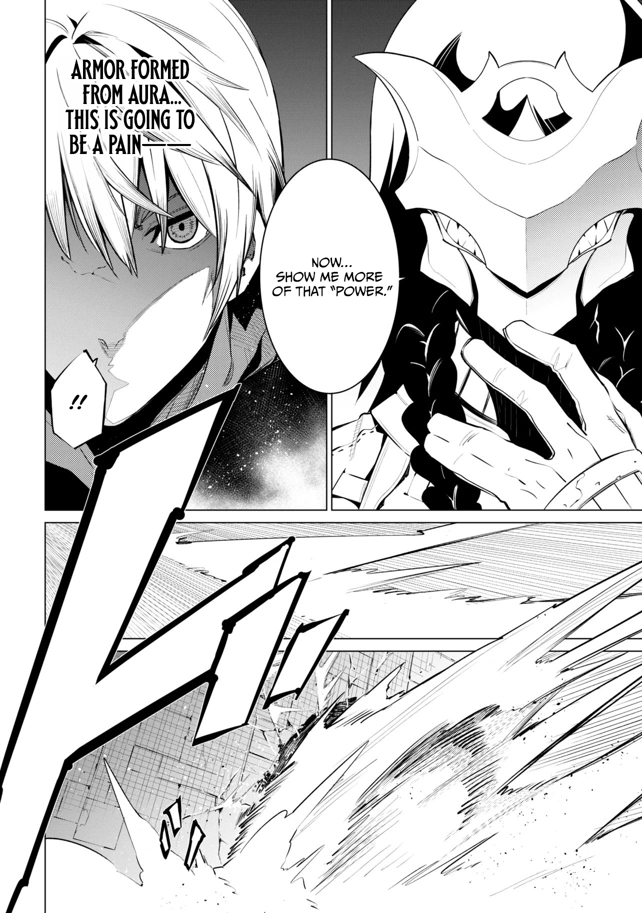 SSS-Rank Dungeon de Knife Ippon Tewatasare Tsuihou Sareta Shiro Madoushi: Yggdrasil no Noroi ni Yori Jakuten de Aru Maryoku Fusoku o Kokufukushi Sekai Saikyou e to Itaru Chapter 32.1 — Page 18