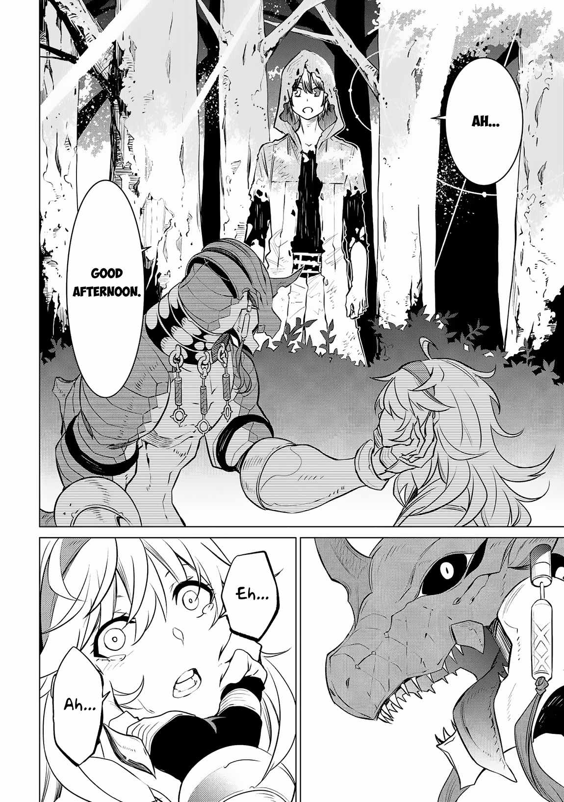 SSS-Rank Dungeon de Knife Ippon Tewatasare Tsuihou Sareta Shiro Madoushi: Yggdrasil no Noroi ni Yori Jakuten de Aru Maryoku Fusoku o Kokufukushi Sekai Saikyou e to Itaru Chapter 4.1 — Page 17