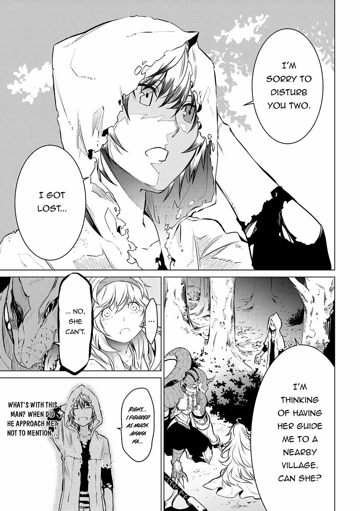 SSS-Rank Dungeon de Knife Ippon Tewatasare Tsuihou Sareta Shiro Madoushi: Yggdrasil no Noroi ni Yori Jakuten de Aru Maryoku Fusoku o Kokufukushi Sekai Saikyou e to Itaru Chapter 4.1 — Page 18