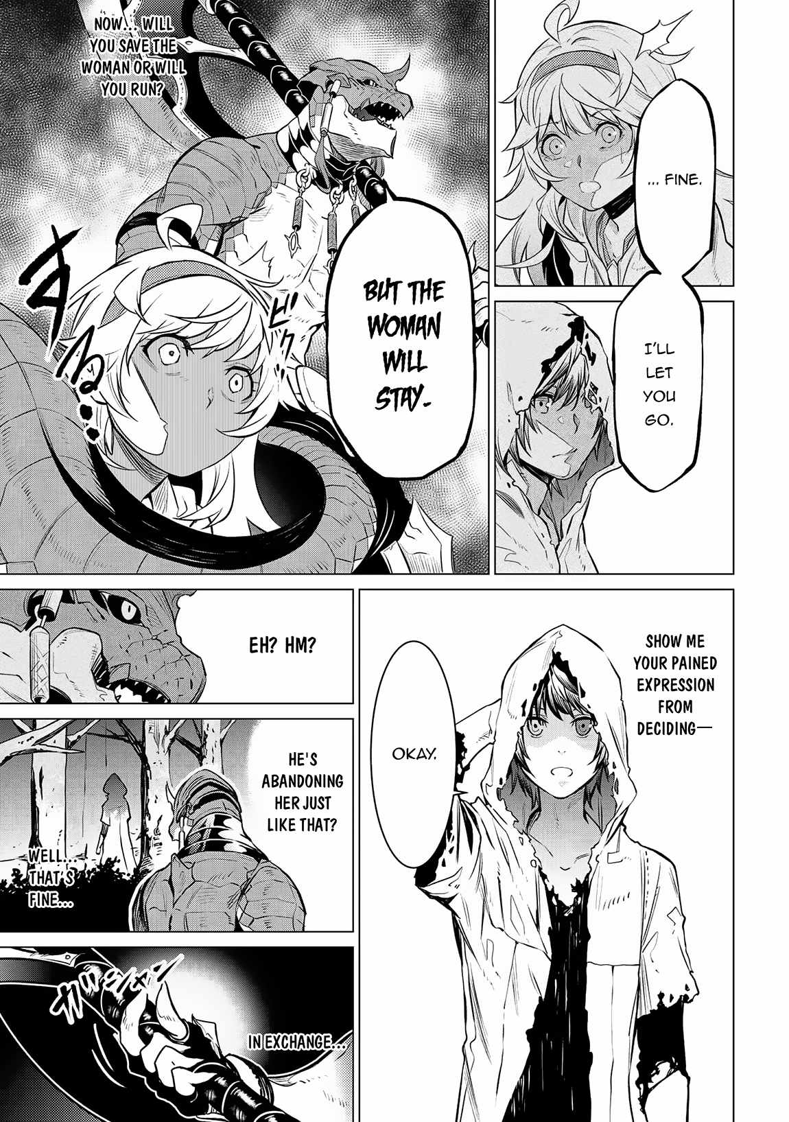 SSS-Rank Dungeon de Knife Ippon Tewatasare Tsuihou Sareta Shiro Madoushi: Yggdrasil no Noroi ni Yori Jakuten de Aru Maryoku Fusoku o Kokufukushi Sekai Saikyou e to Itaru Chapter 4.1 — Page 22
