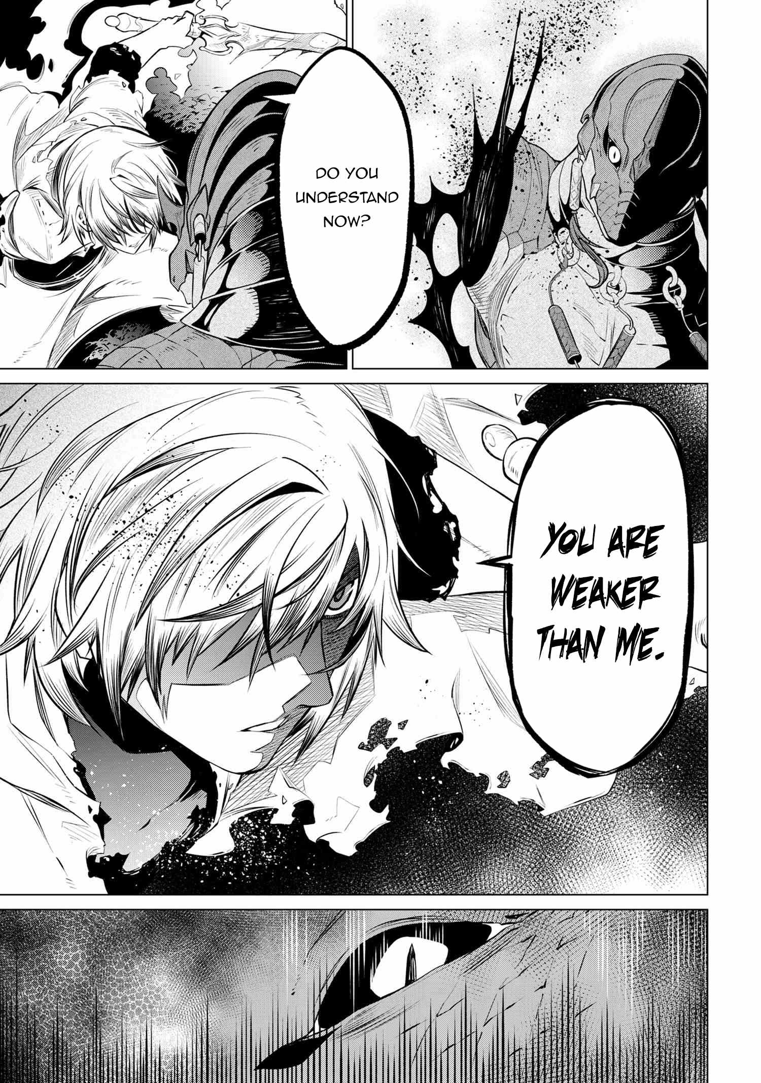 SSS-Rank Dungeon de Knife Ippon Tewatasare Tsuihou Sareta Shiro Madoushi: Yggdrasil no Noroi ni Yori Jakuten de Aru Maryoku Fusoku o Kokufukushi Sekai Saikyou e to Itaru Chapter 4.2 — Page 12
