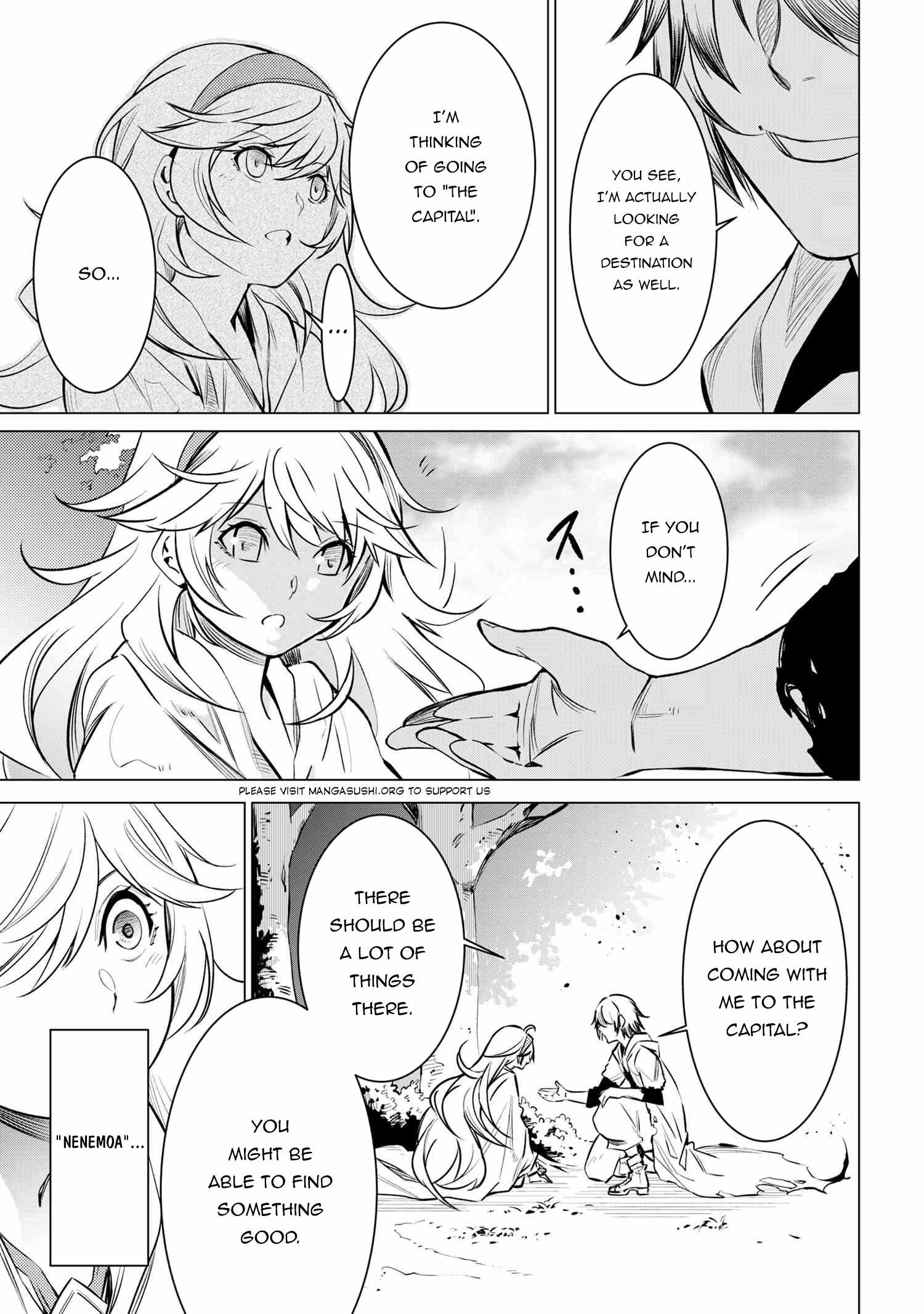 SSS-Rank Dungeon de Knife Ippon Tewatasare Tsuihou Sareta Shiro Madoushi: Yggdrasil no Noroi ni Yori Jakuten de Aru Maryoku Fusoku o Kokufukushi Sekai Saikyou e to Itaru Chapter 4.2 — Page 20