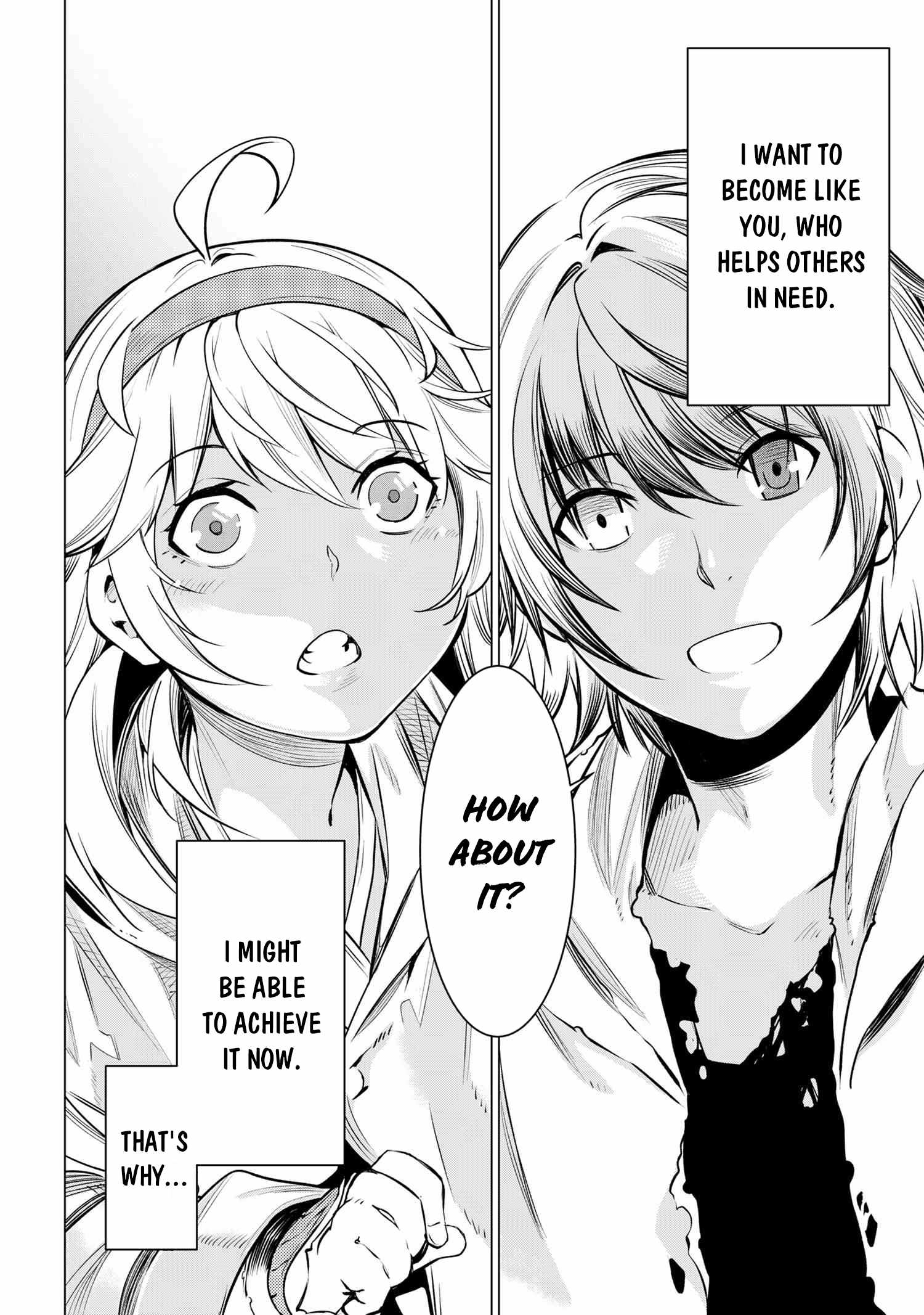 SSS-Rank Dungeon de Knife Ippon Tewatasare Tsuihou Sareta Shiro Madoushi: Yggdrasil no Noroi ni Yori Jakuten de Aru Maryoku Fusoku o Kokufukushi Sekai Saikyou e to Itaru Chapter 4.2 — Page 21