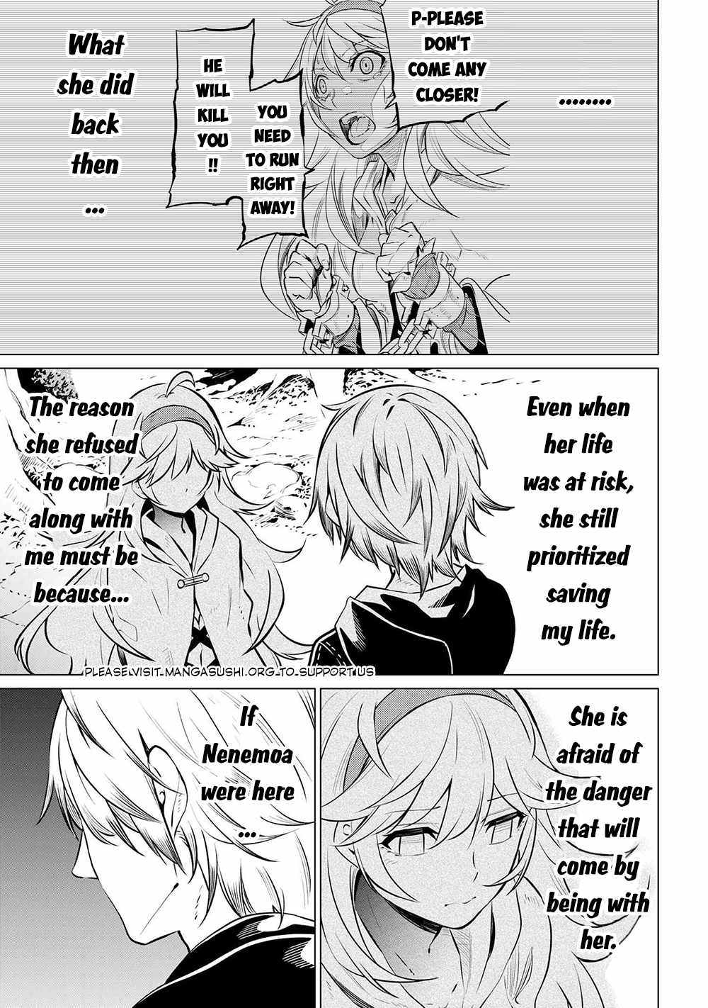 SSS-Rank Dungeon de Knife Ippon Tewatasare Tsuihou Sareta Shiro Madoushi: Yggdrasil no Noroi ni Yori Jakuten de Aru Maryoku Fusoku o Kokufukushi Sekai Saikyou e to Itaru Chapter 5.1 — Page 10
