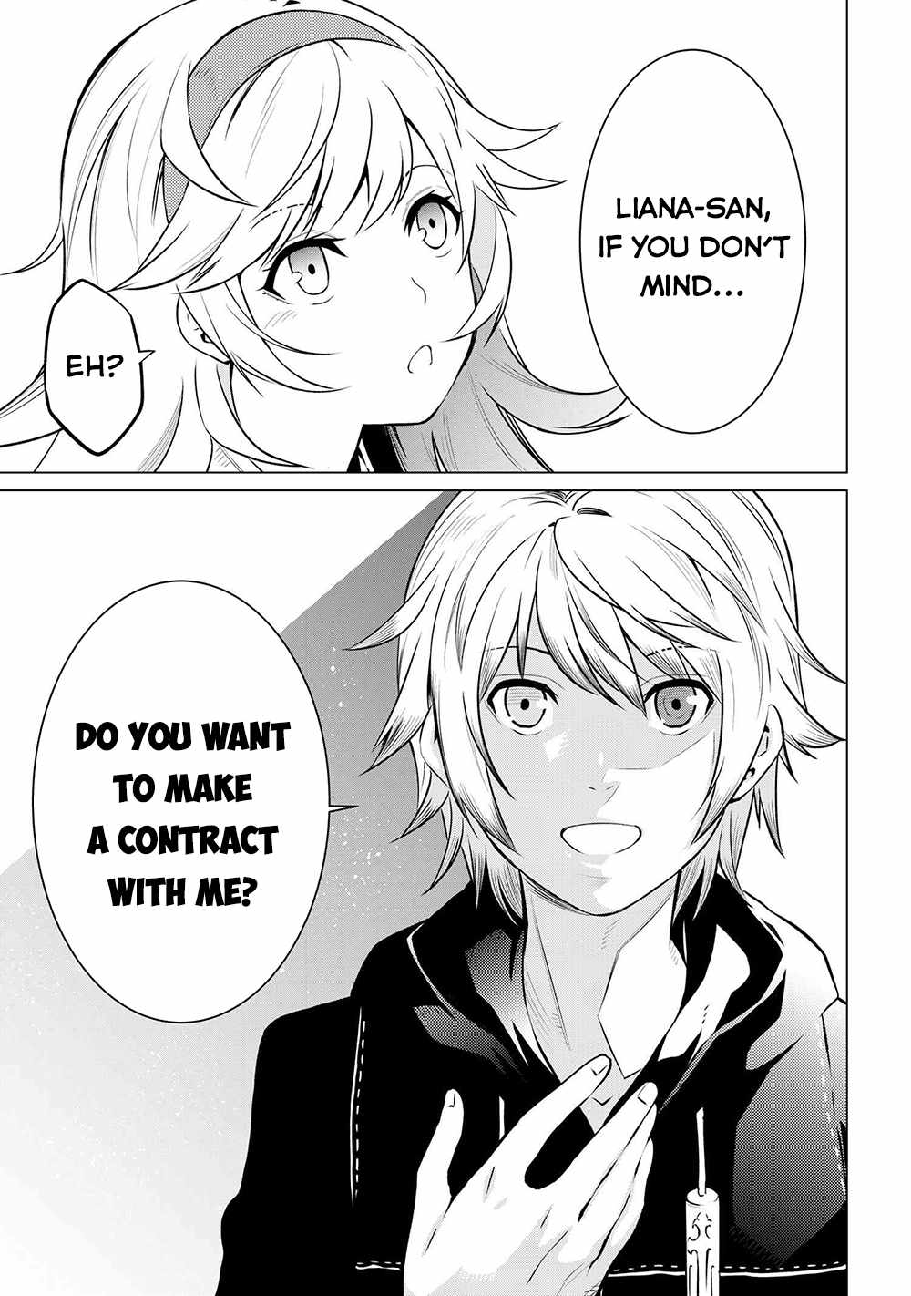 SSS-Rank Dungeon de Knife Ippon Tewatasare Tsuihou Sareta Shiro Madoushi: Yggdrasil no Noroi ni Yori Jakuten de Aru Maryoku Fusoku o Kokufukushi Sekai Saikyou e to Itaru Chapter 5.1 — Page 12