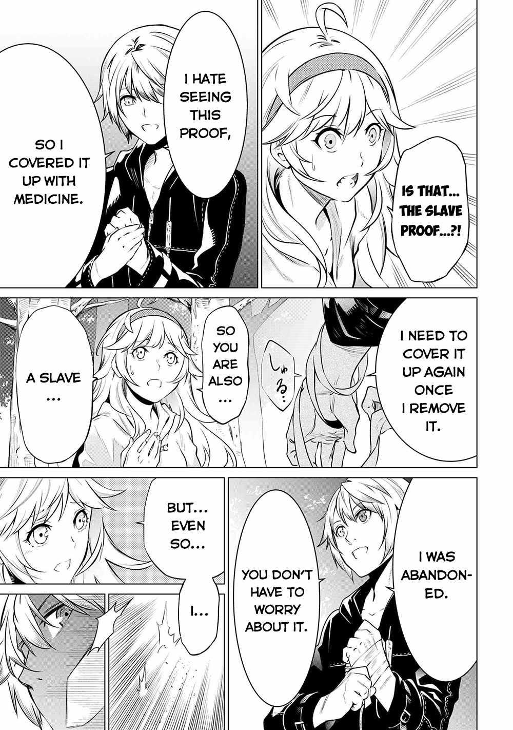 SSS-Rank Dungeon de Knife Ippon Tewatasare Tsuihou Sareta Shiro Madoushi: Yggdrasil no Noroi ni Yori Jakuten de Aru Maryoku Fusoku o Kokufukushi Sekai Saikyou e to Itaru Chapter 5.1 — Page 14