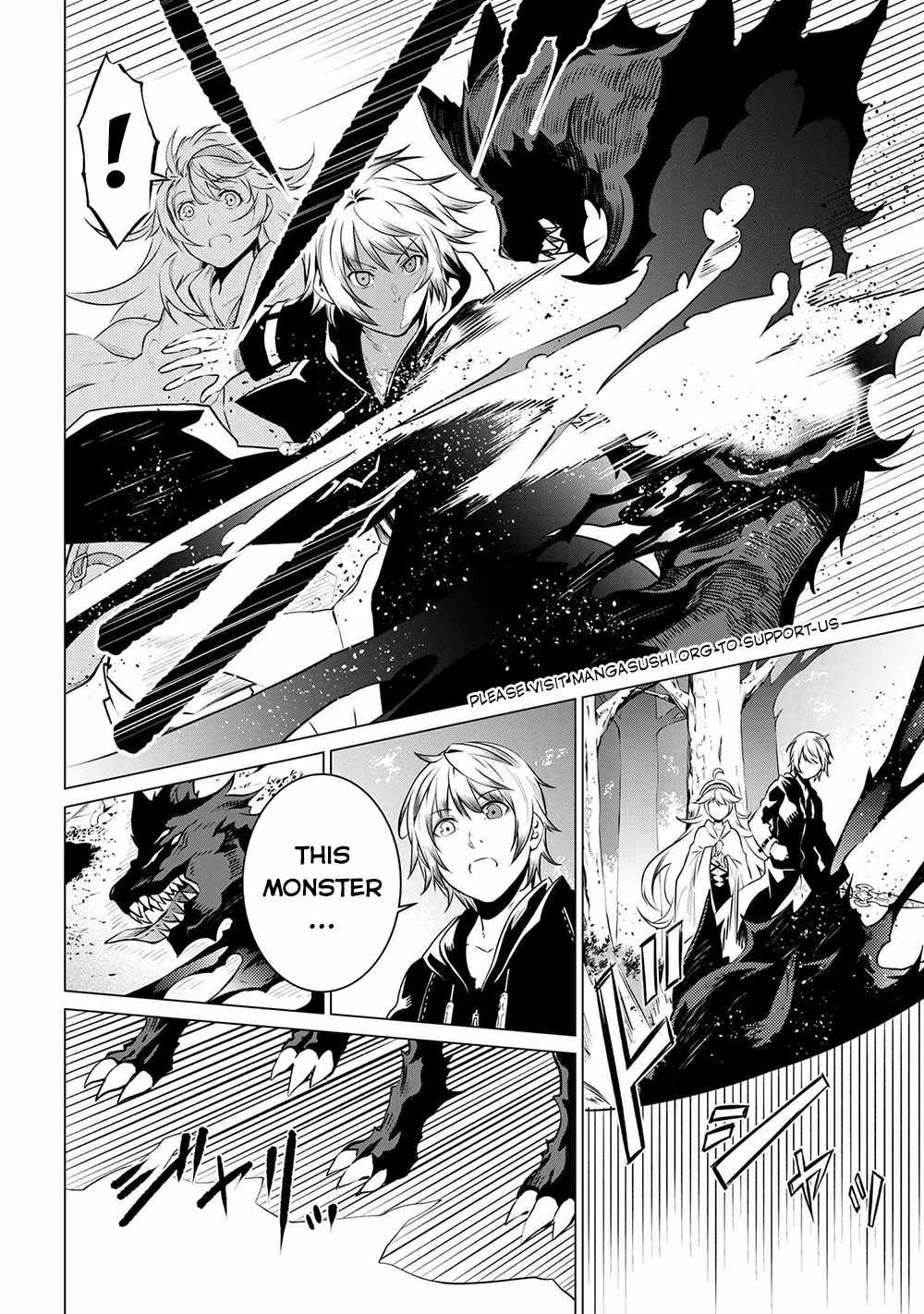SSS-Rank Dungeon de Knife Ippon Tewatasare Tsuihou Sareta Shiro Madoushi: Yggdrasil no Noroi ni Yori Jakuten de Aru Maryoku Fusoku o Kokufukushi Sekai Saikyou e to Itaru Chapter 5.1 — Page 15