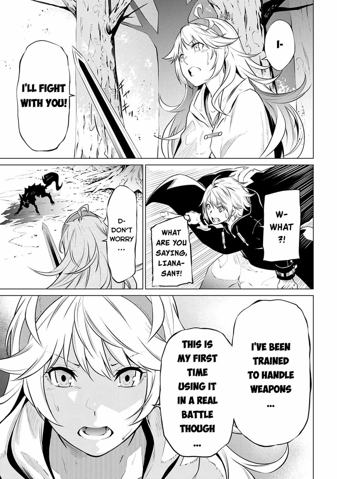 SSS-Rank Dungeon de Knife Ippon Tewatasare Tsuihou Sareta Shiro Madoushi: Yggdrasil no Noroi ni Yori Jakuten de Aru Maryoku Fusoku o Kokufukushi Sekai Saikyou e to Itaru Chapter 5.2 — Page 3