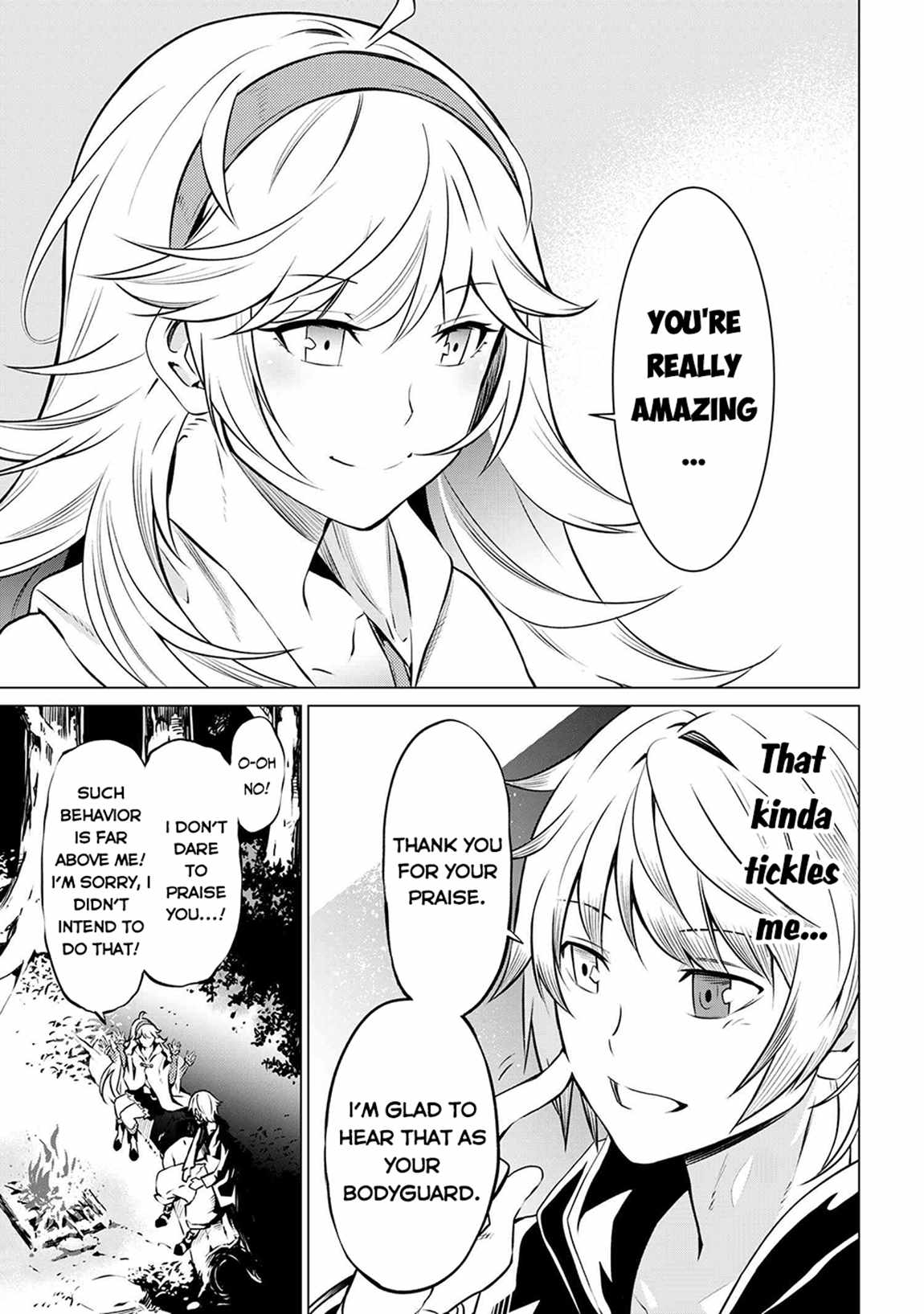 SSS-Rank Dungeon de Knife Ippon Tewatasare Tsuihou Sareta Shiro Madoushi: Yggdrasil no Noroi ni Yori Jakuten de Aru Maryoku Fusoku o Kokufukushi Sekai Saikyou e to Itaru Chapter 5.2 — Page 22