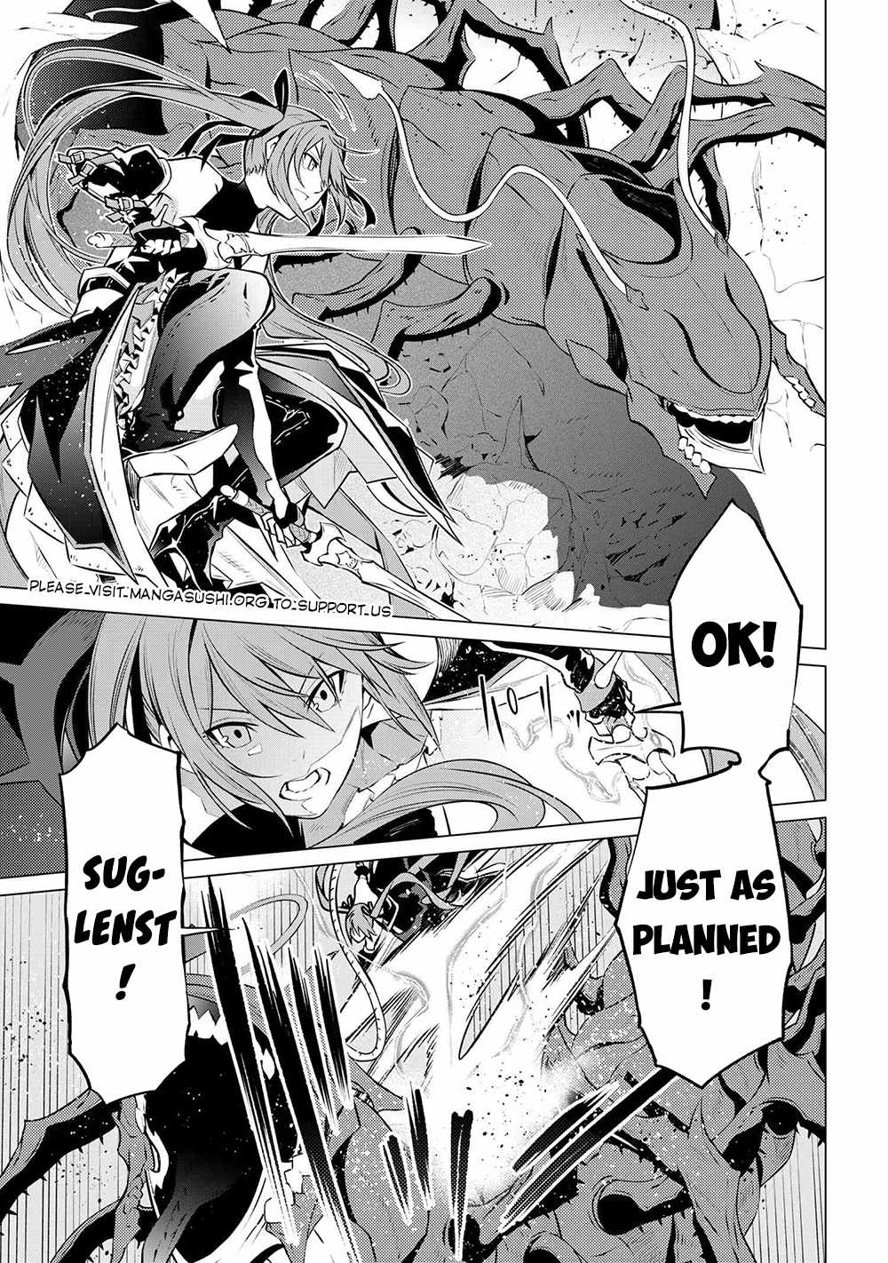 SSS-Rank Dungeon de Knife Ippon Tewatasare Tsuihou Sareta Shiro Madoushi: Yggdrasil no Noroi ni Yori Jakuten de Aru Maryoku Fusoku o Kokufukushi Sekai Saikyou e to Itaru Chapter 6.1 — Page 18
