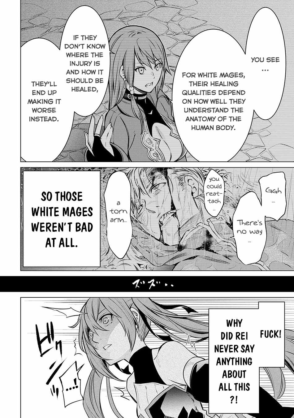 SSS-Rank Dungeon de Knife Ippon Tewatasare Tsuihou Sareta Shiro Madoushi: Yggdrasil no Noroi ni Yori Jakuten de Aru Maryoku Fusoku o Kokufukushi Sekai Saikyou e to Itaru Chapter 6.2 — Page 16