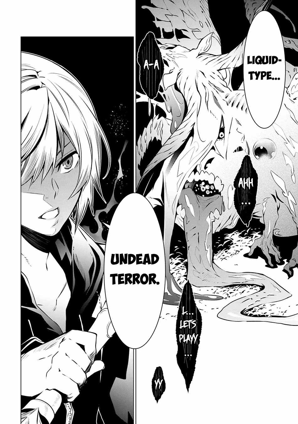 SSS-Rank Dungeon de Knife Ippon Tewatasare Tsuihou Sareta Shiro Madoushi: Yggdrasil no Noroi ni Yori Jakuten de Aru Maryoku Fusoku o Kokufukushi Sekai Saikyou e to Itaru Chapter 6.2 — Page 24