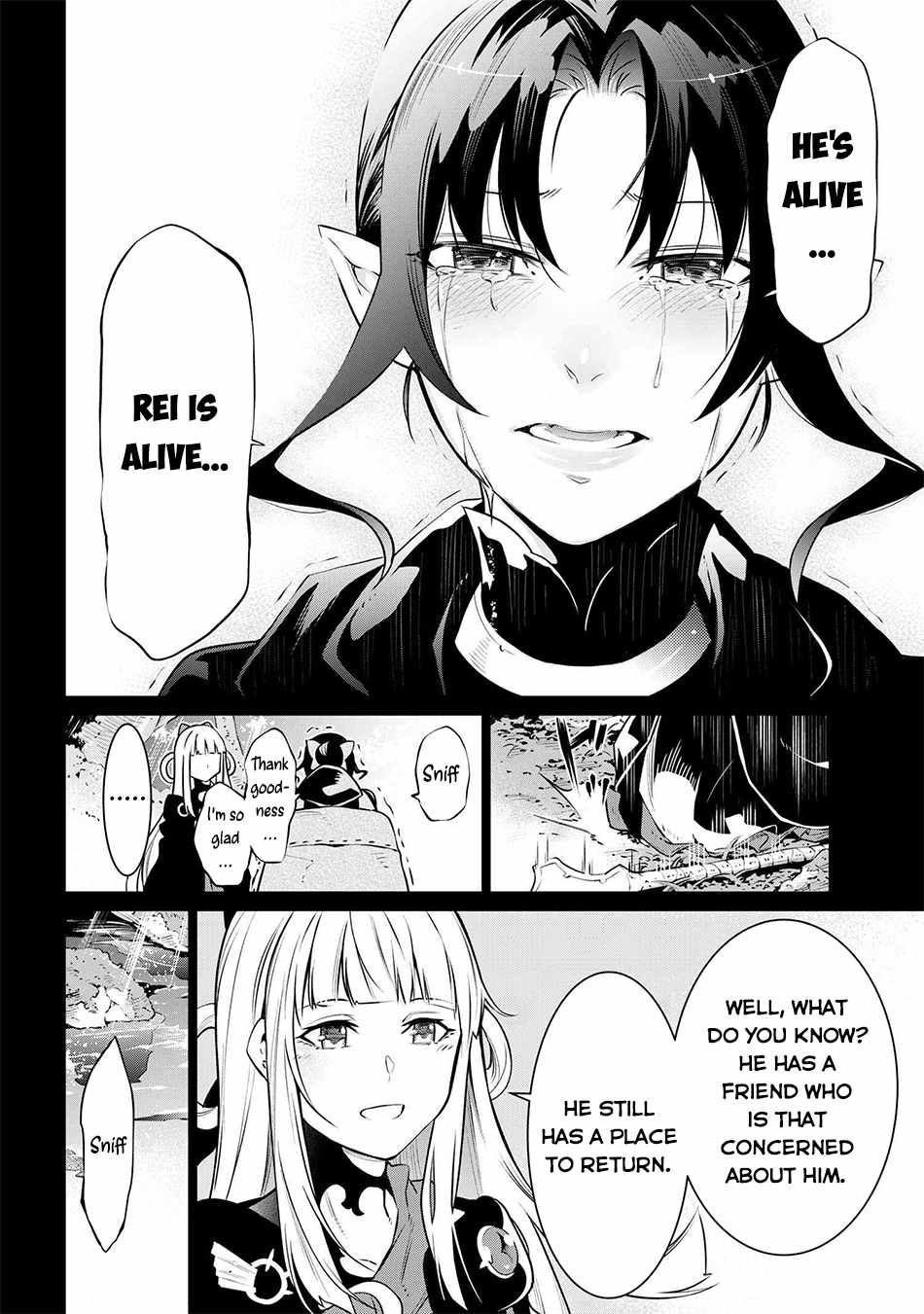 SSS-Rank Dungeon de Knife Ippon Tewatasare Tsuihou Sareta Shiro Madoushi: Yggdrasil no Noroi ni Yori Jakuten de Aru Maryoku Fusoku o Kokufukushi Sekai Saikyou e to Itaru Chapter 7.1 — Page 13