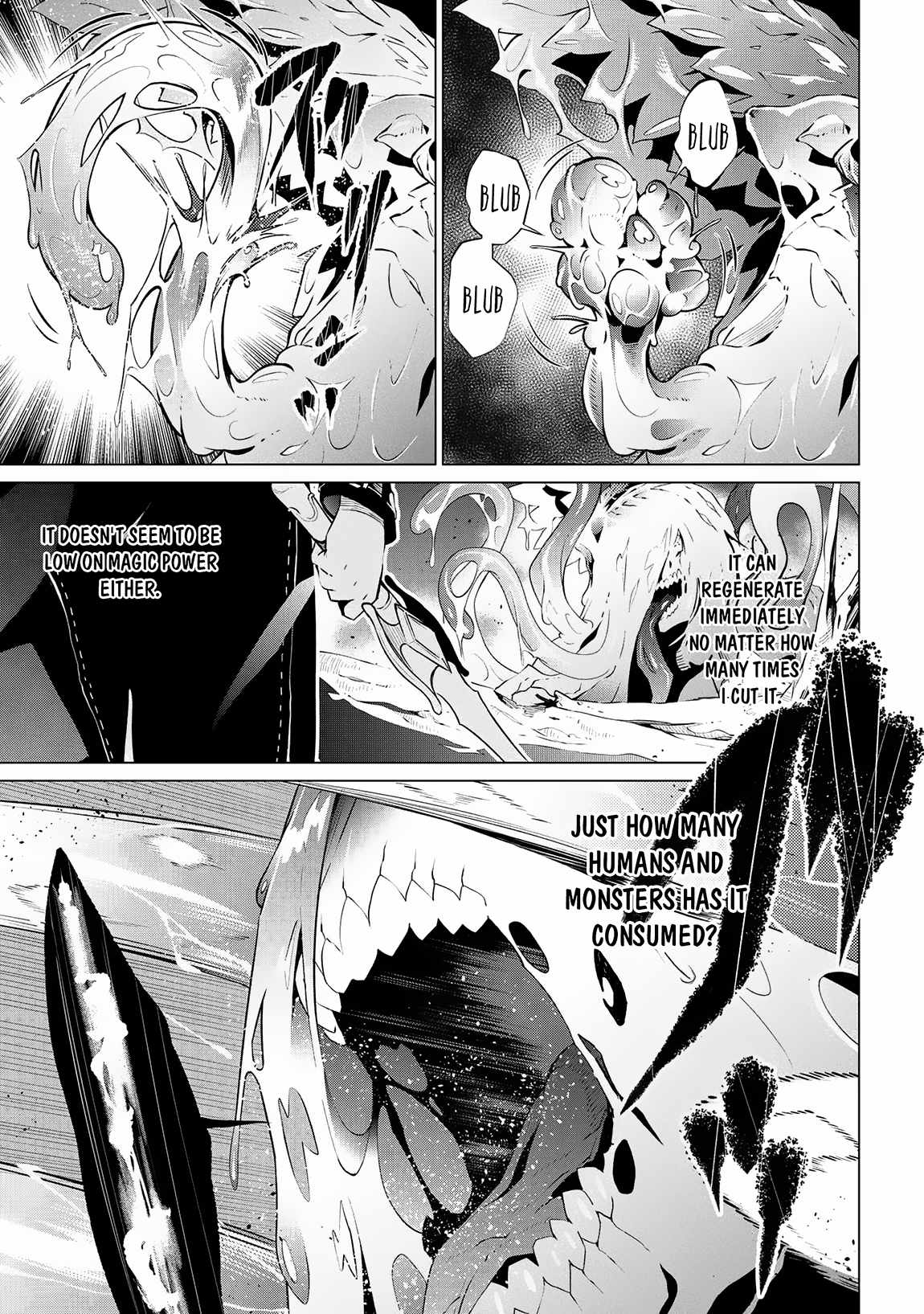 SSS-Rank Dungeon de Knife Ippon Tewatasare Tsuihou Sareta Shiro Madoushi: Yggdrasil no Noroi ni Yori Jakuten de Aru Maryoku Fusoku o Kokufukushi Sekai Saikyou e to Itaru Chapter 8.1 — Page 5