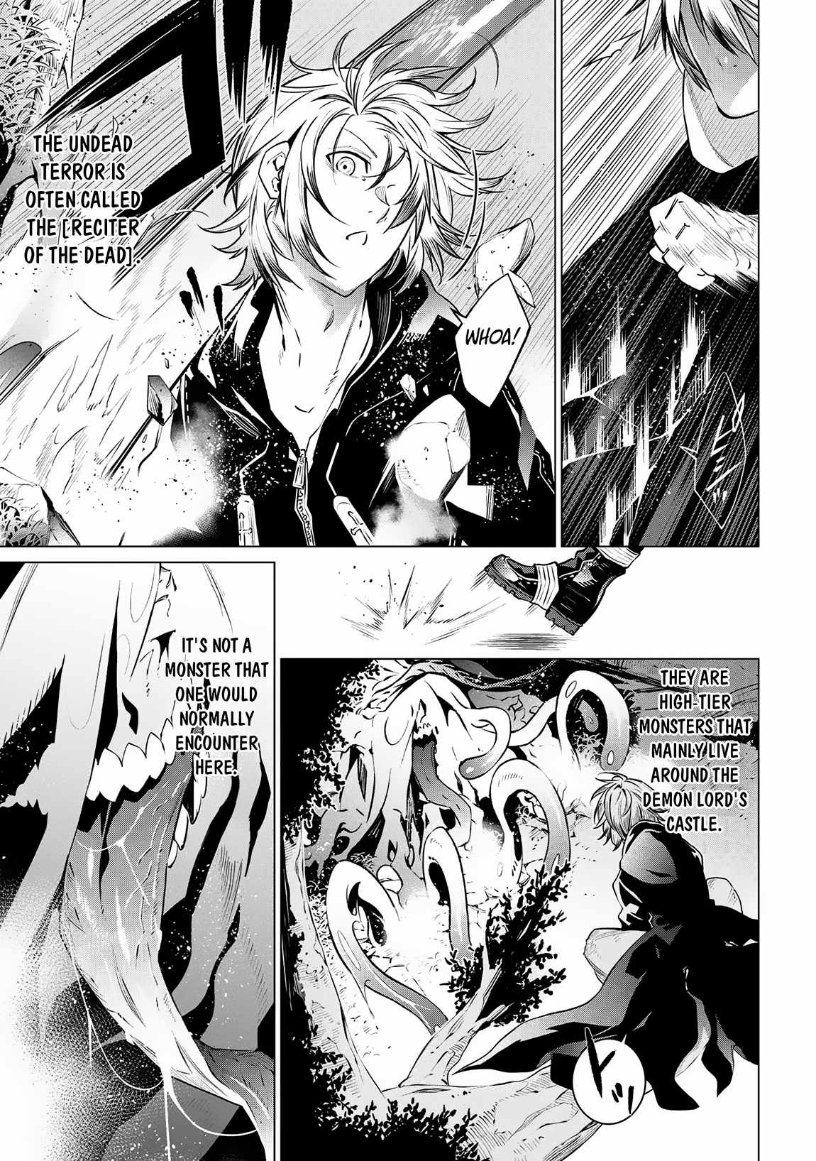 SSS-Rank Dungeon de Knife Ippon Tewatasare Tsuihou Sareta Shiro Madoushi: Yggdrasil no Noroi ni Yori Jakuten de Aru Maryoku Fusoku o Kokufukushi Sekai Saikyou e to Itaru Chapter 8.1 — Page 7