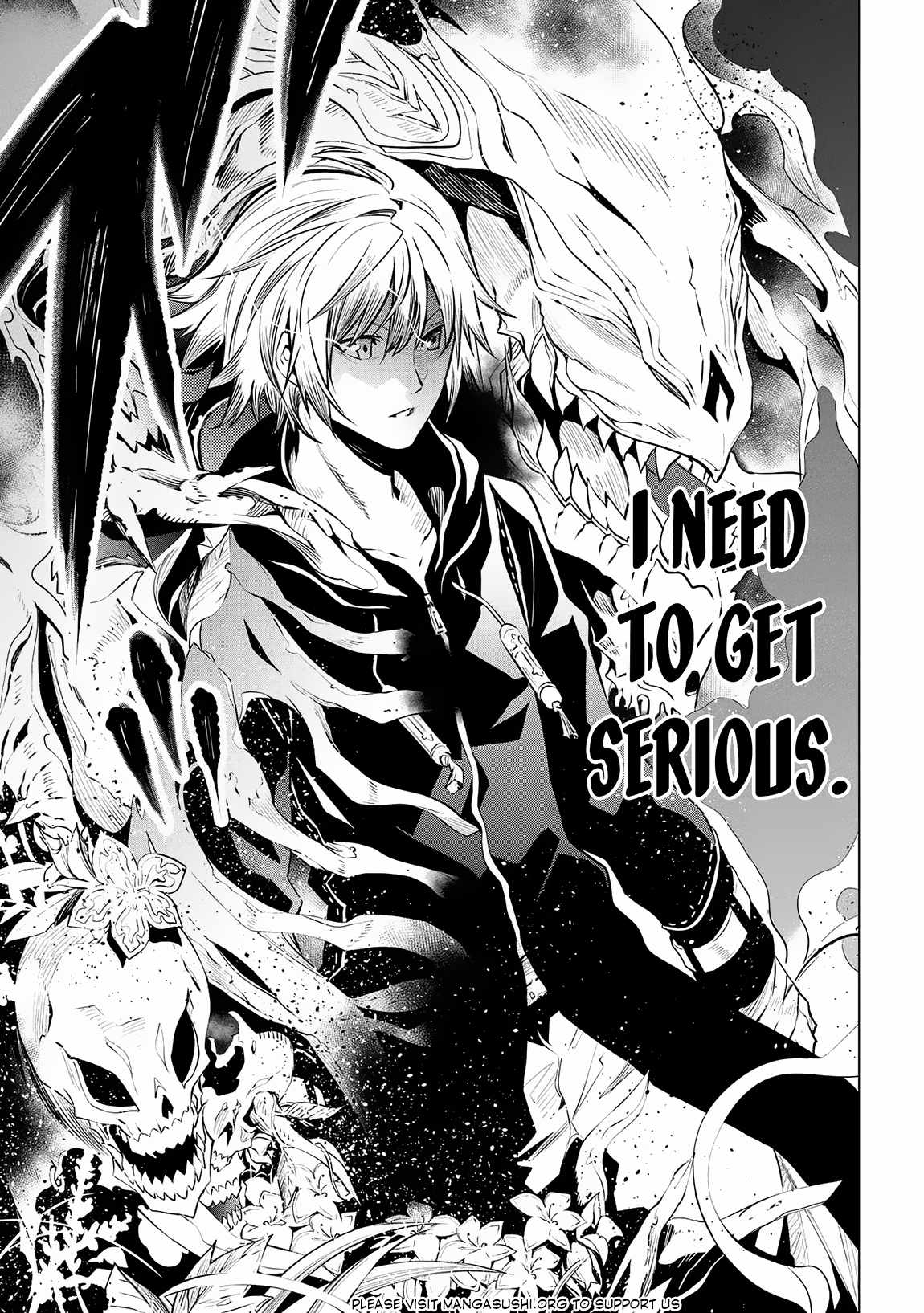 SSS-Rank Dungeon de Knife Ippon Tewatasare Tsuihou Sareta Shiro Madoushi: Yggdrasil no Noroi ni Yori Jakuten de Aru Maryoku Fusoku o Kokufukushi Sekai Saikyou e to Itaru Chapter 8.1 — Page 11
