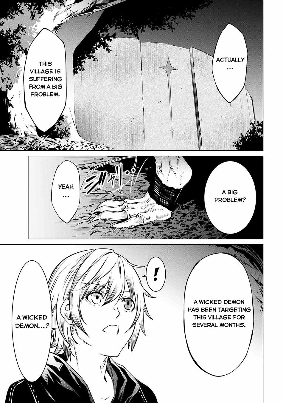 SSS-Rank Dungeon de Knife Ippon Tewatasare Tsuihou Sareta Shiro Madoushi: Yggdrasil no Noroi ni Yori Jakuten de Aru Maryoku Fusoku o Kokufukushi Sekai Saikyou e to Itaru Chapter 8.2 — Page 19