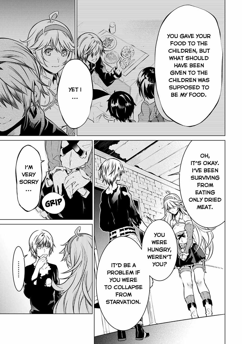 SSS-Rank Dungeon de Knife Ippon Tewatasare Tsuihou Sareta Shiro Madoushi: Yggdrasil no Noroi ni Yori Jakuten de Aru Maryoku Fusoku o Kokufukushi Sekai Saikyou e to Itaru Chapter 9.3 — Page 9