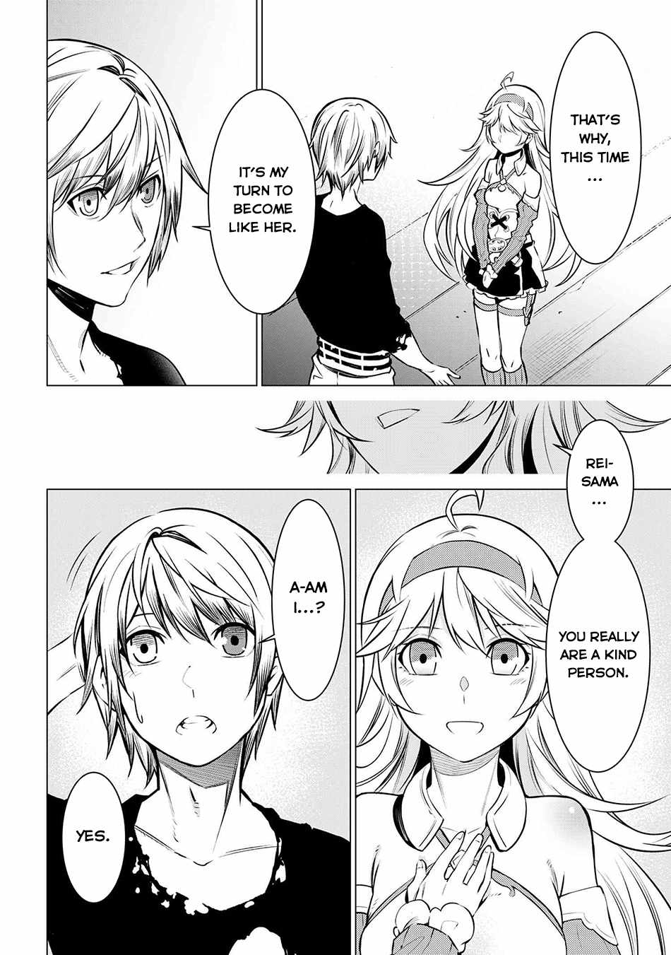 SSS-Rank Dungeon de Knife Ippon Tewatasare Tsuihou Sareta Shiro Madoushi: Yggdrasil no Noroi ni Yori Jakuten de Aru Maryoku Fusoku o Kokufukushi Sekai Saikyou e to Itaru Chapter 9.3 — Page 12