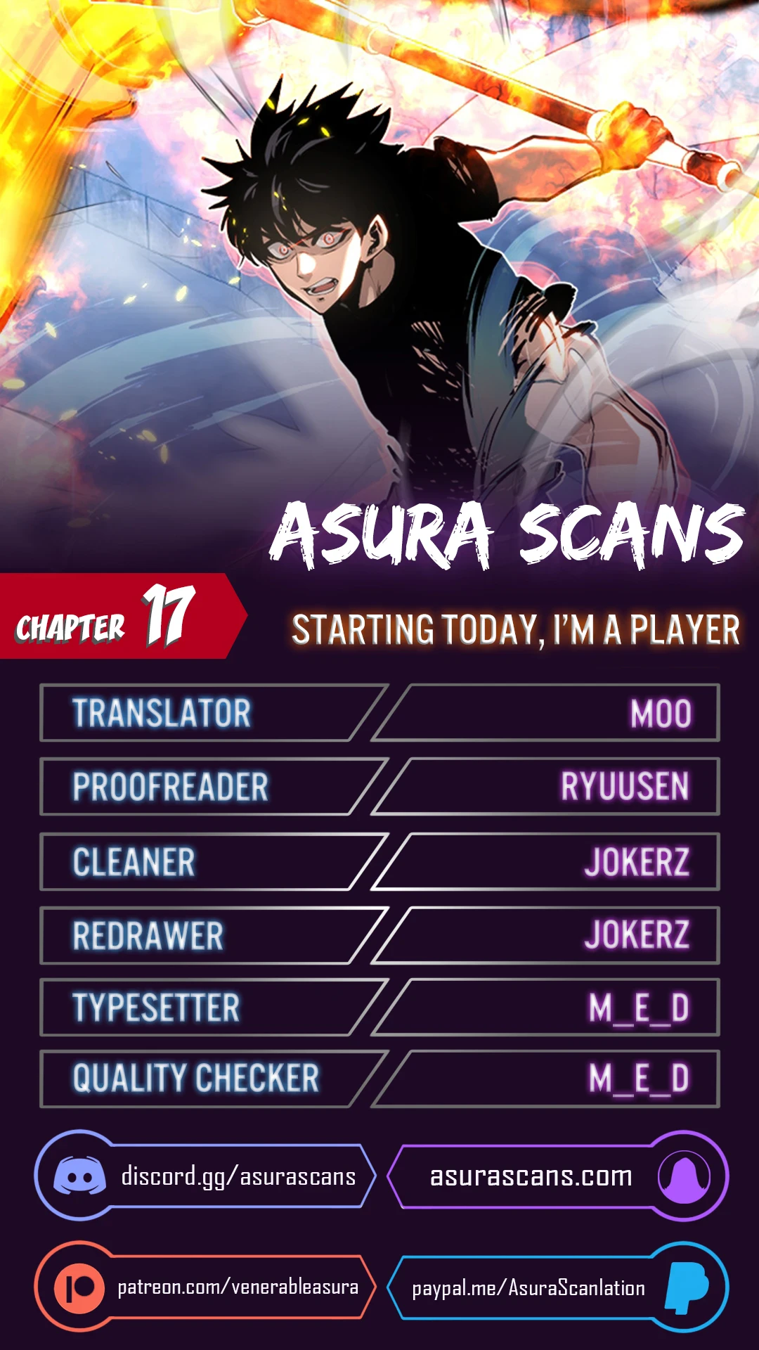 Starting Today, I’m a Player Chapter 17 — Page 1