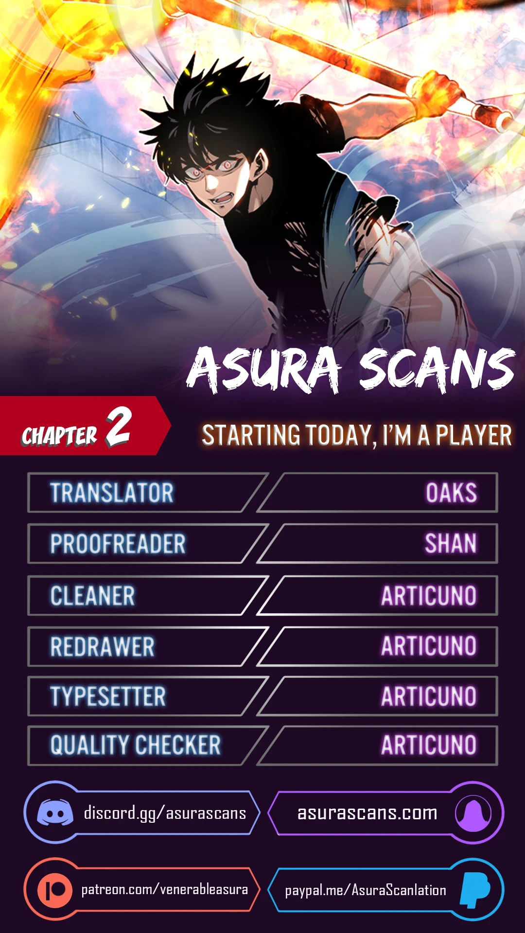 Starting Today, I’m a Player Chapter 2 — Page 1