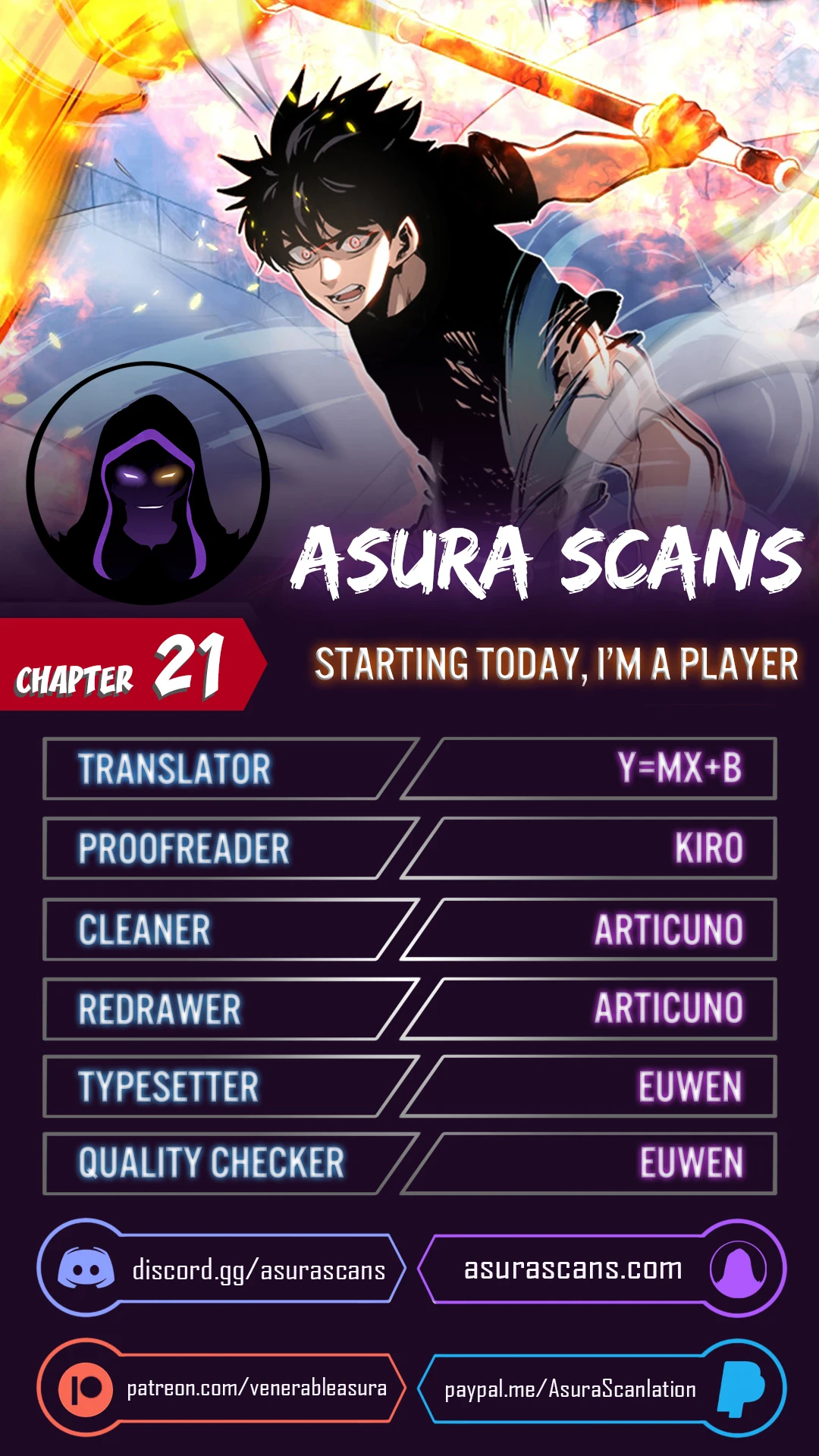 Starting Today, I’m a Player Chapter 21 — Page 1