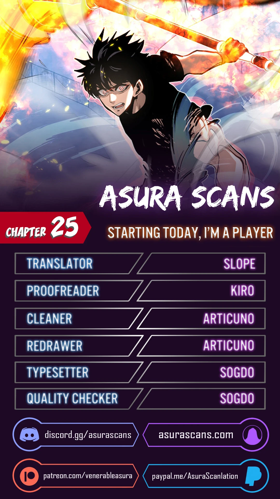 Starting Today, I’m a Player Chapter 25 — Page 1