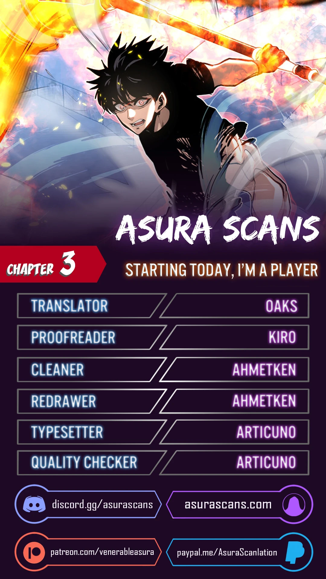 Starting Today, I’m a Player Chapter 3 — Page 1