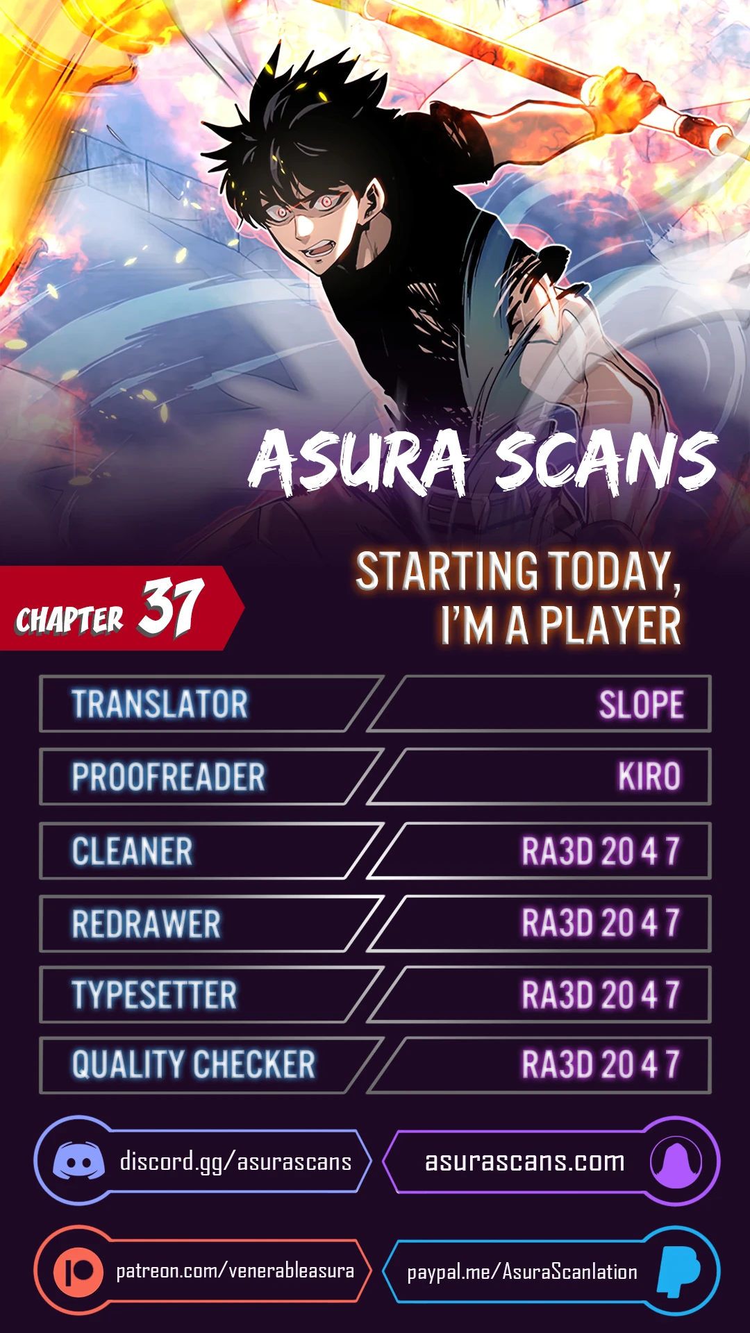 Starting Today, I’m a Player Chapter 37 — Page 1
