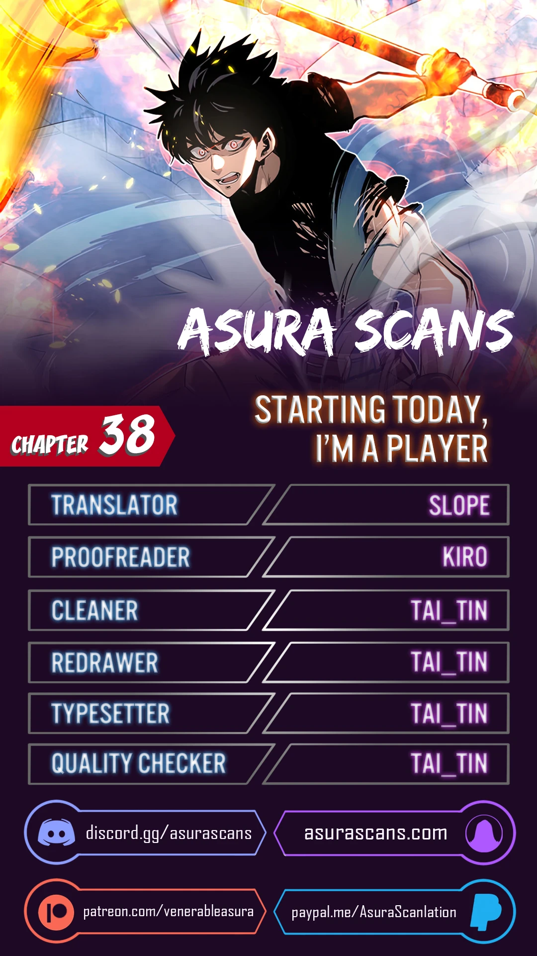 Starting Today, I’m a Player Chapter 38 — Page 1