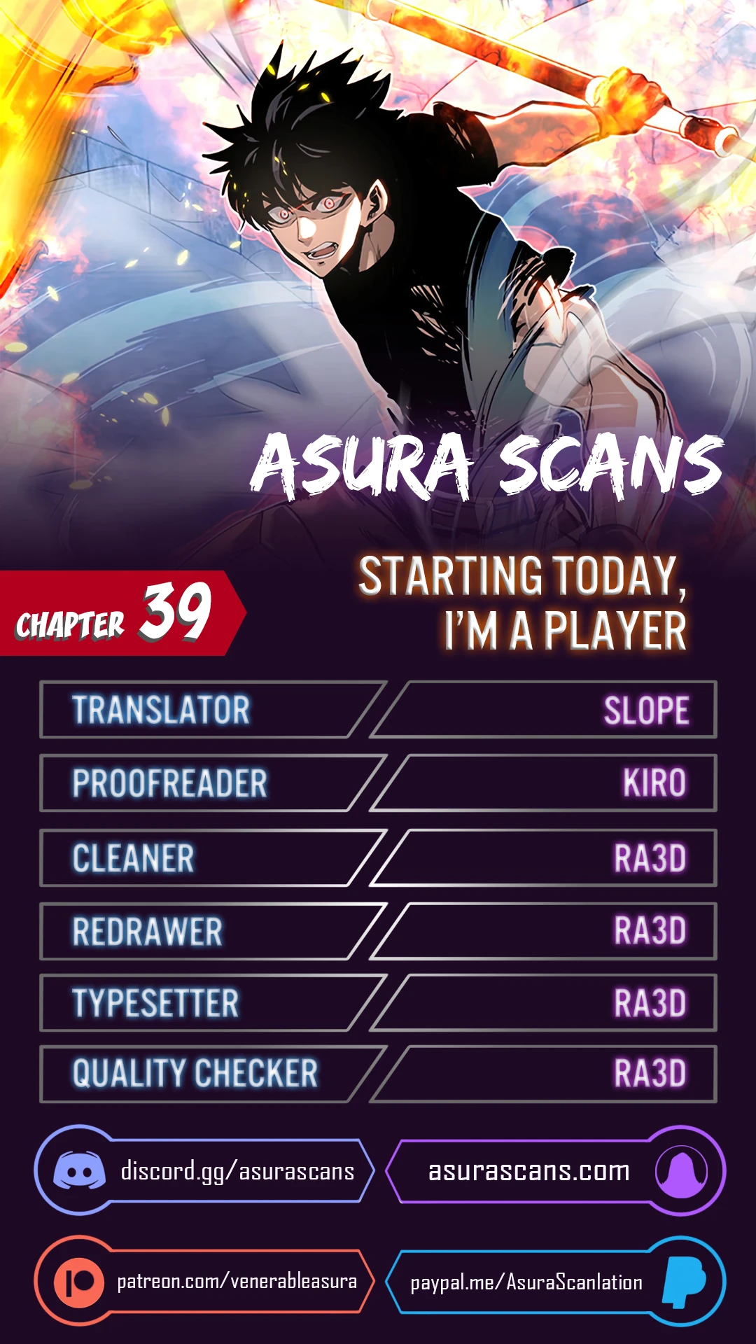 Starting Today, I’m a Player Chapter 39 — Page 1