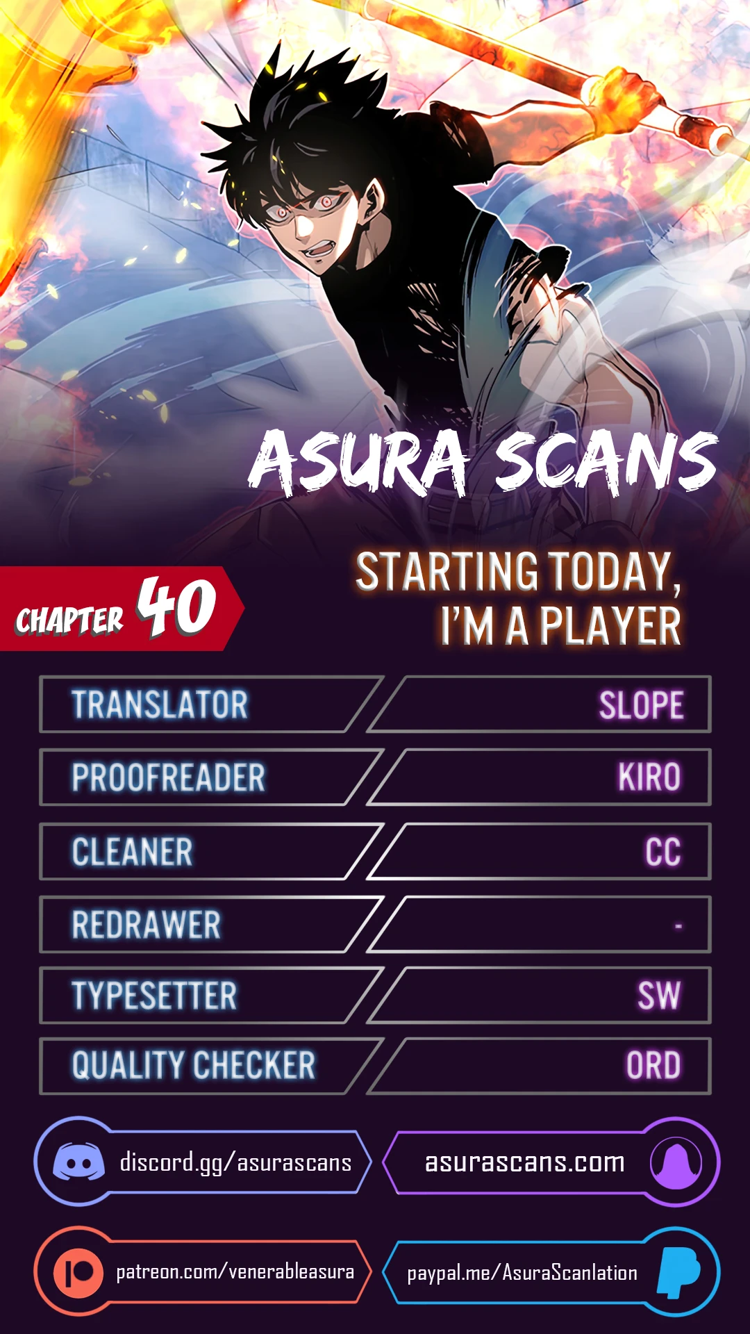 Starting Today, I’m a Player Chapter 40 — Page 1