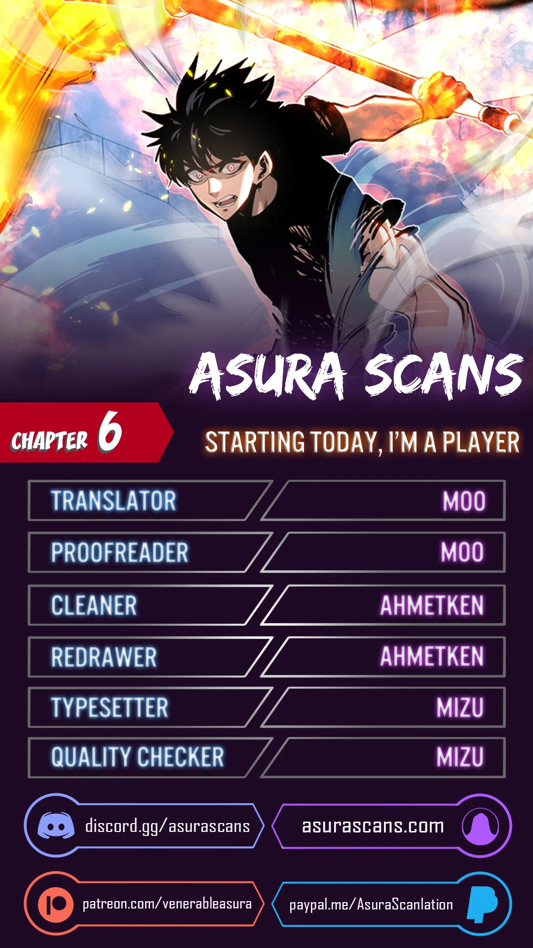 Starting Today, I’m a Player Chapter 6 — Page 1