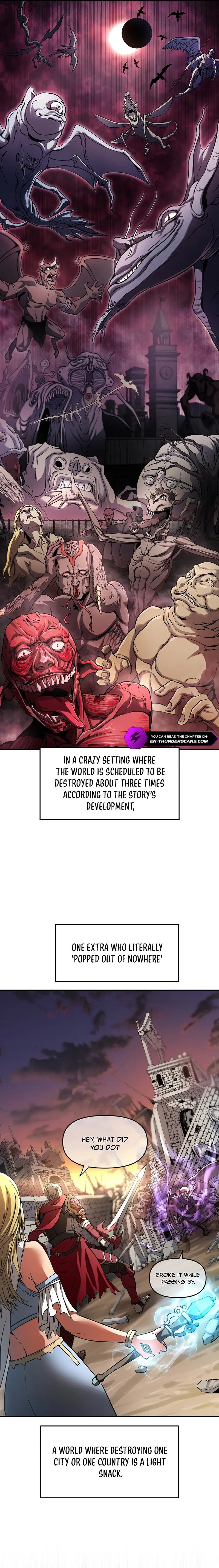 Stuck in a Glitch Novel as an Extra Chapter 1 — Page 10
