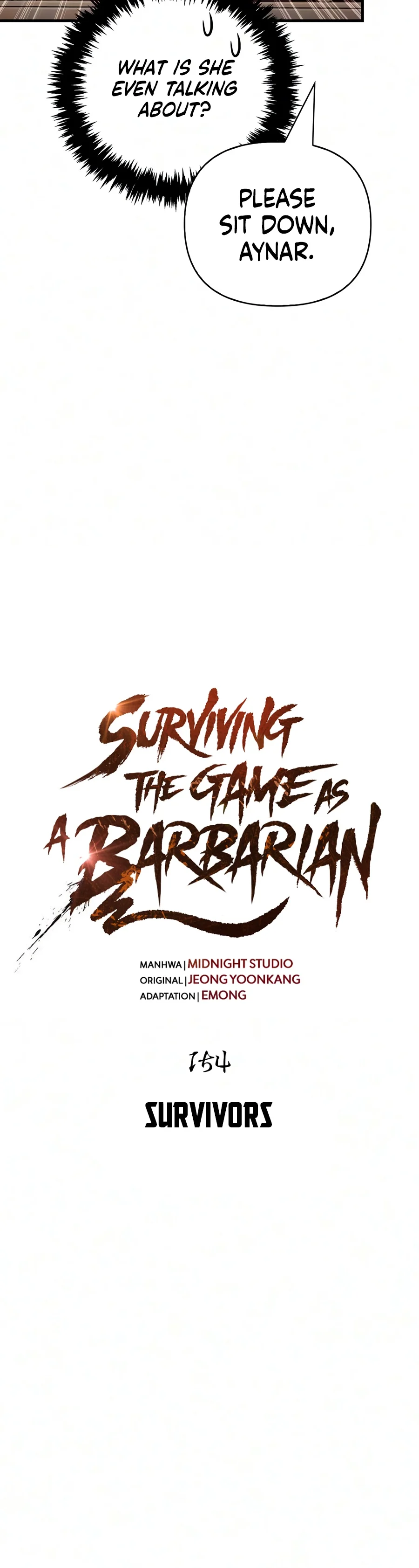 Surviving the Game as a Barbarian Chapter 154 — Page 3